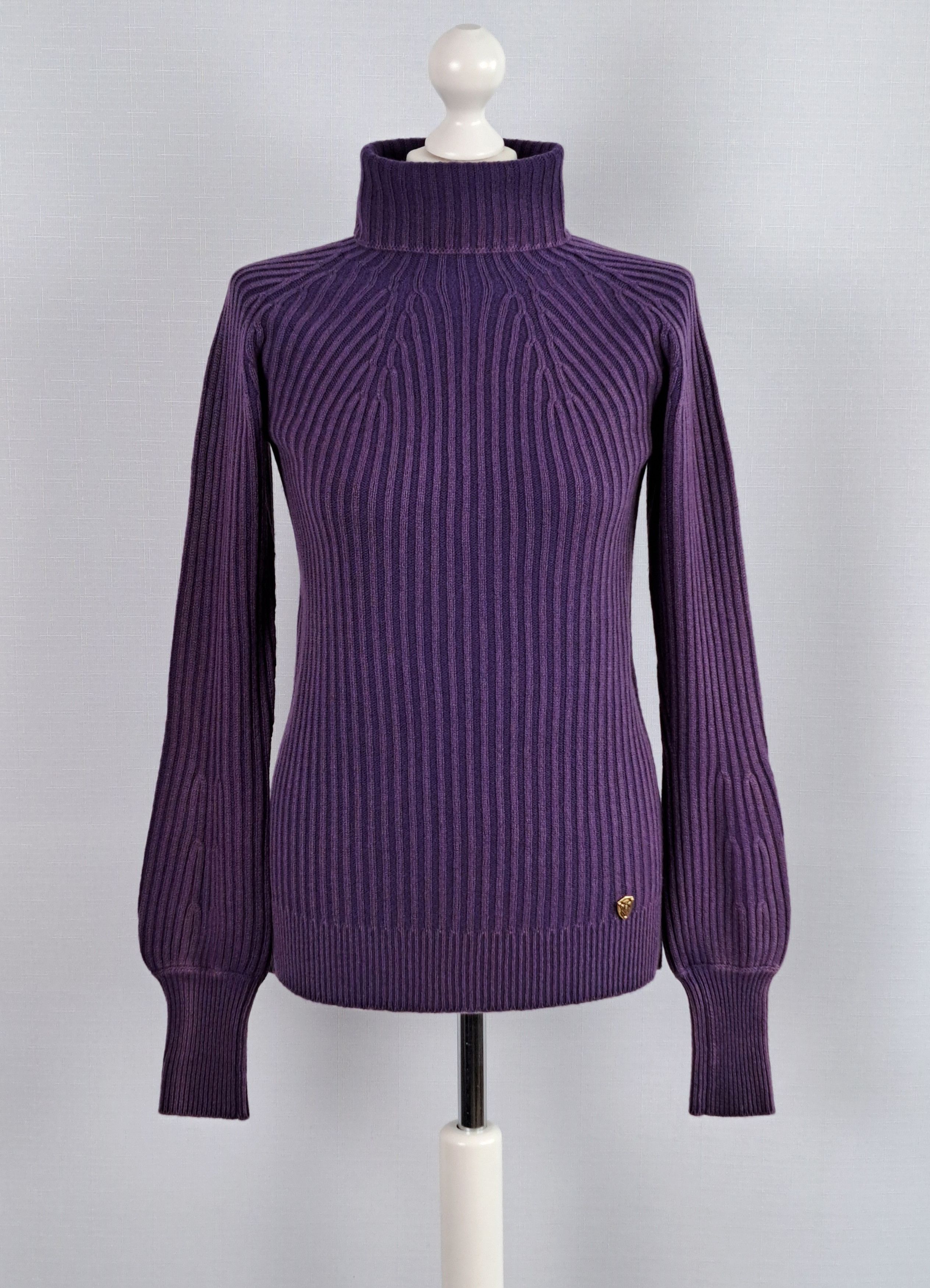 Gucci GUCCI aging effect cashmere turtleneck. Size S Size S / US 4 / IT 40 - 1 Thumbnail