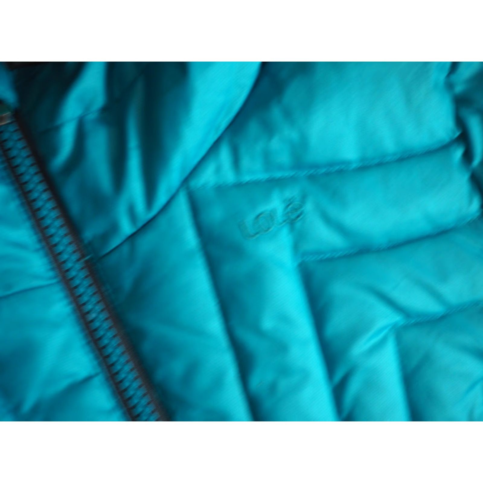 Vintage Lolë Aqua Ocean Blue Full Zip Puffer Jacket Coat Womens S Size S / US 4 / IT 40 - 6 Thumbnail