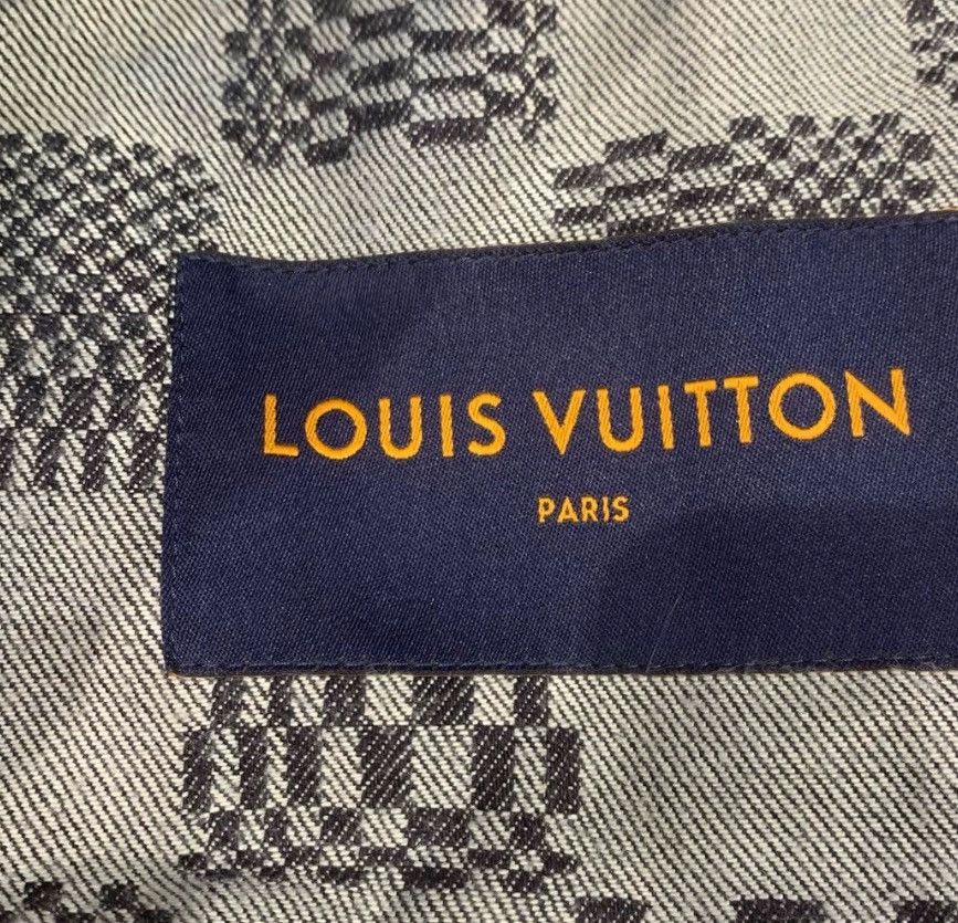 Louis Vuitton Louis Vuitton Checkered denim jacket 2412-Nextarrow Size XL / US 12-14 / IT 48-50 - 5 Thumbnail