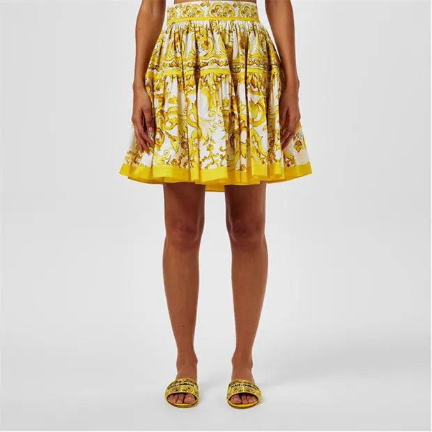 Dolce & Gabbana o1g2r1mq1024 Mini Skirts in Multicolor Size 28" / US 6 / IT 42 - 3 Thumbnail