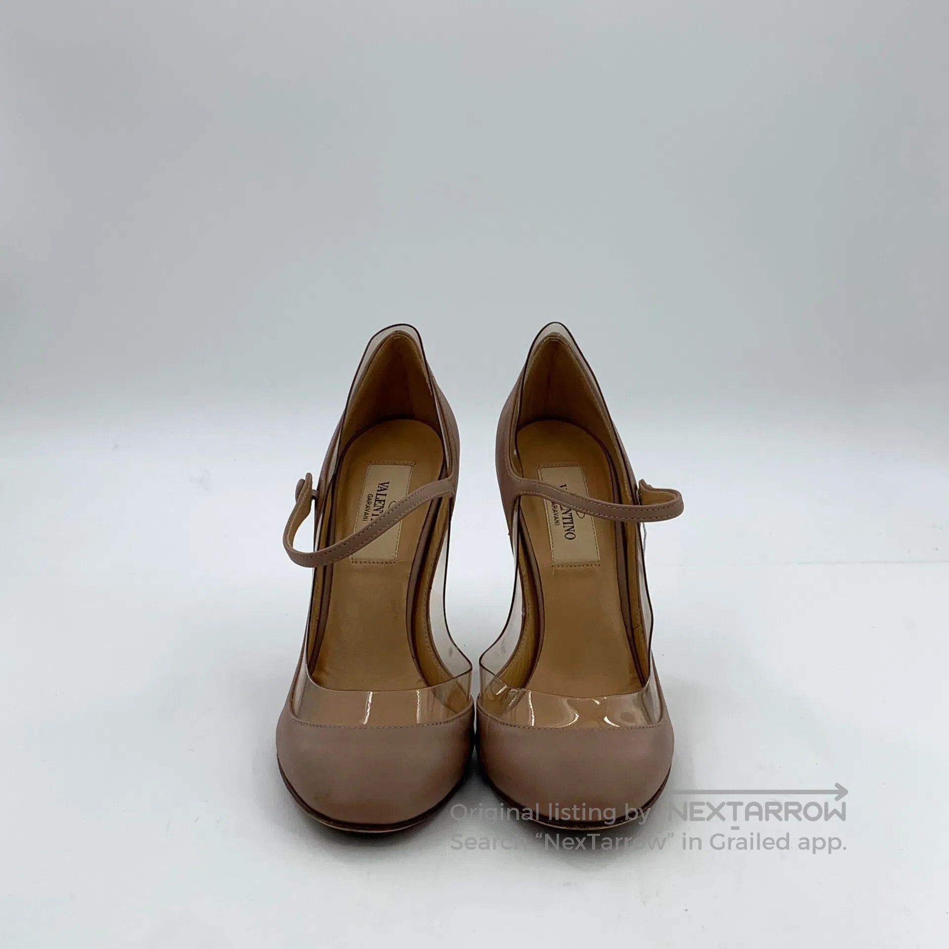 Valentino Valentino Color Blocked Transparent Stud Design Round Toe Size US 4.5 / IT 34.5 - 3 Thumbnail