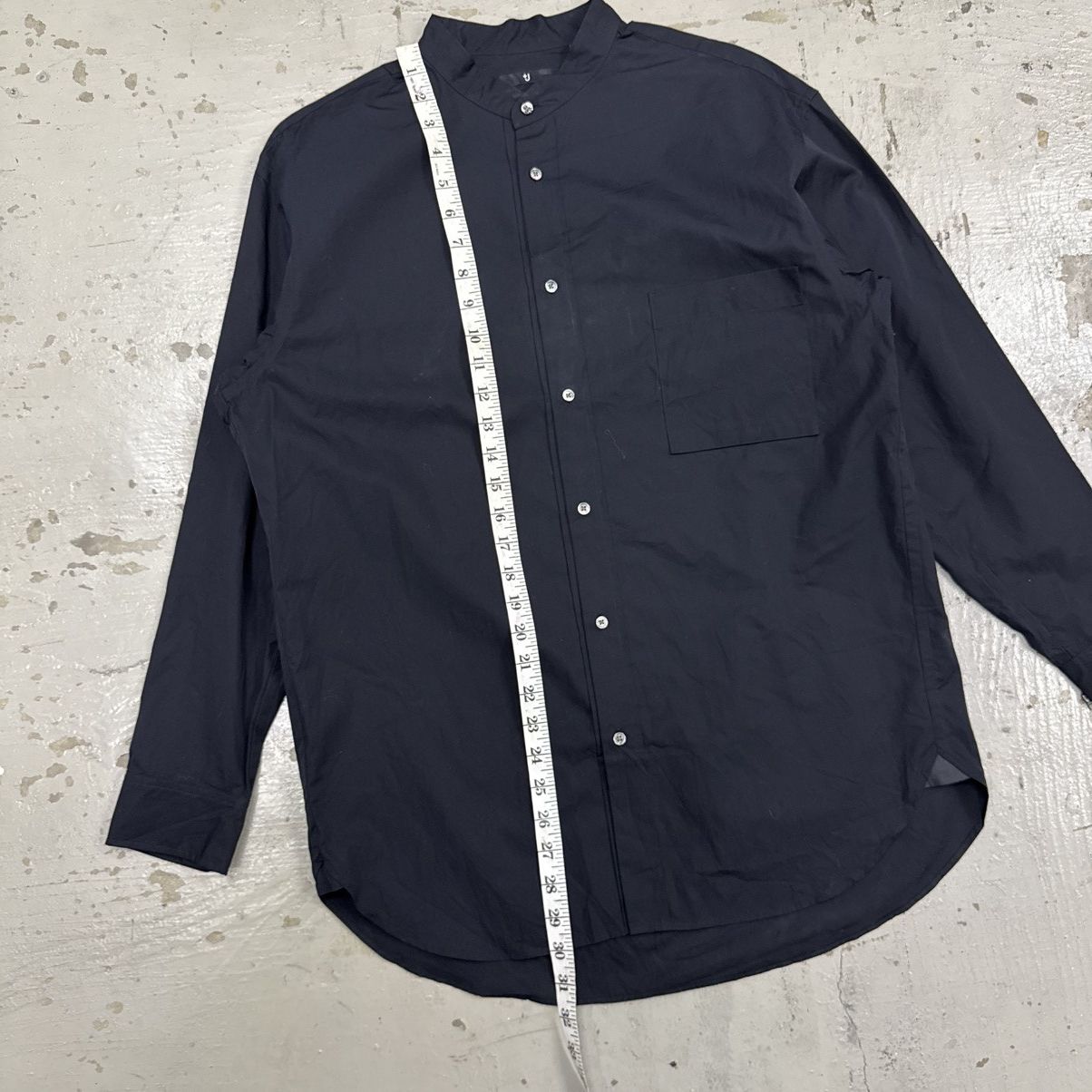 Jil Sander Jil Sander Mandarin Collar Button Ups Size US L / EU 52-54 / 3 - 4 Thumbnail
