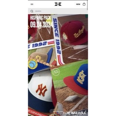 New Era Los Angeles Dodgers Viva Hat Club Hispanic Pack 59FIFTY 7 3/ Size ONE SIZE - 7 Thumbnail