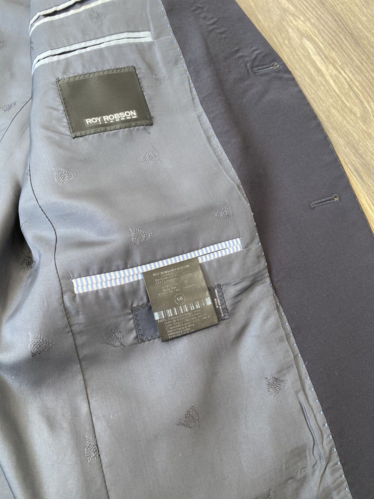 Other Vintage Roy Robson luxury suit Size 50R - 6 Thumbnail