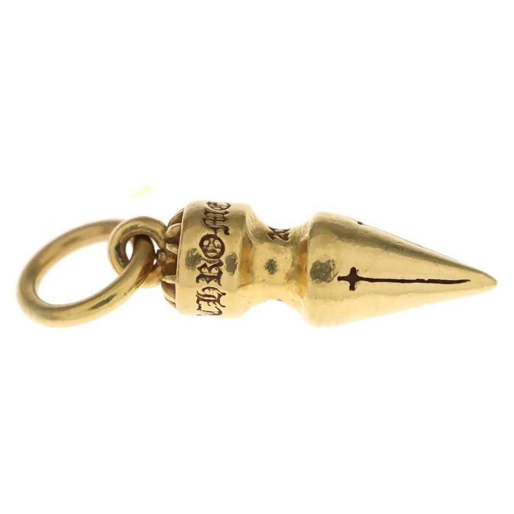 Chrome Hearts Chrome Hearts 22k Gold Spike Pendant Necklace Charm Size ONE SIZE - 4 Thumbnail
