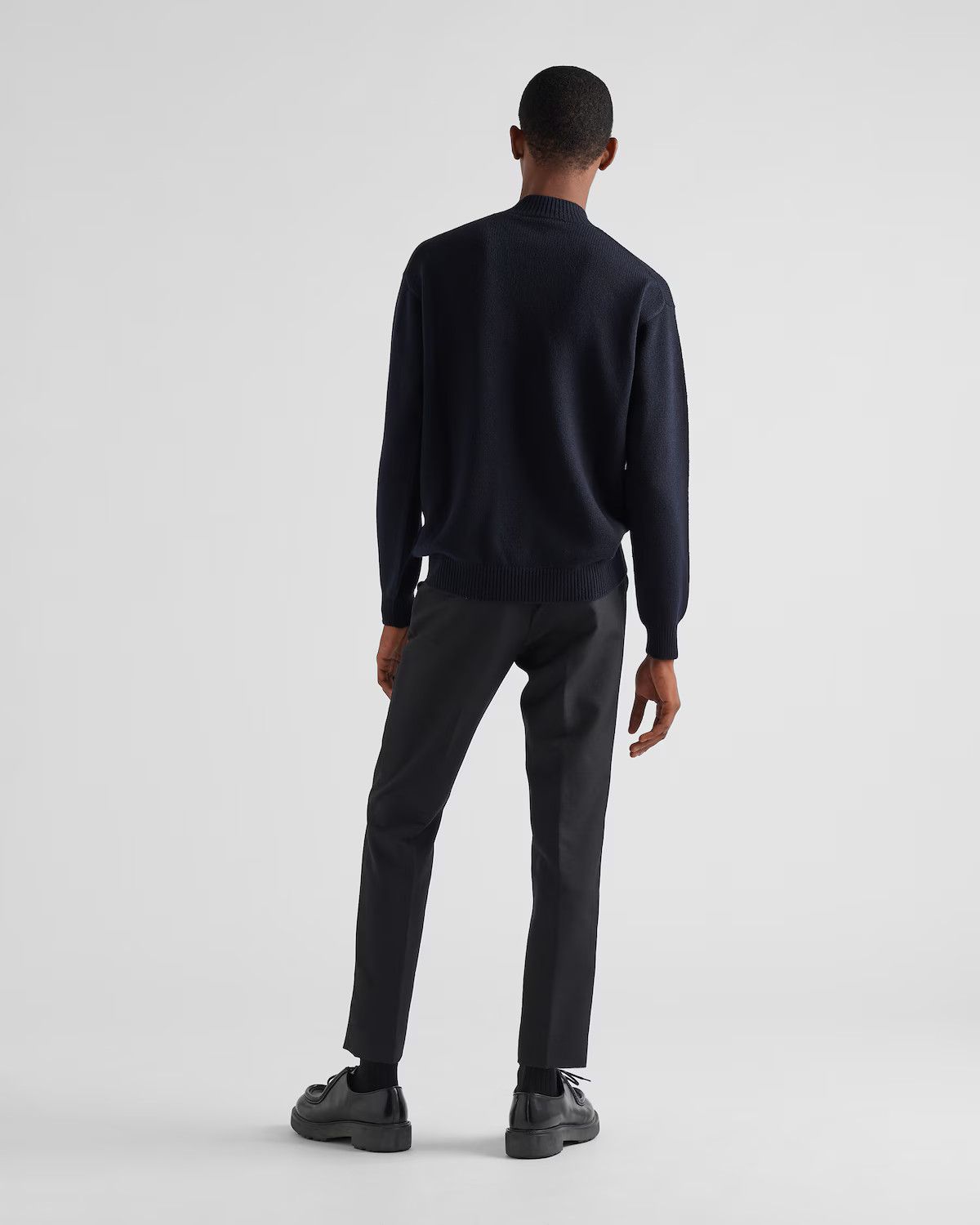 Prada o1mt1gz0226 Cashmere Turtleneck Sweater in Blue Size US XL / EU 56 / 4 - 4 Thumbnail