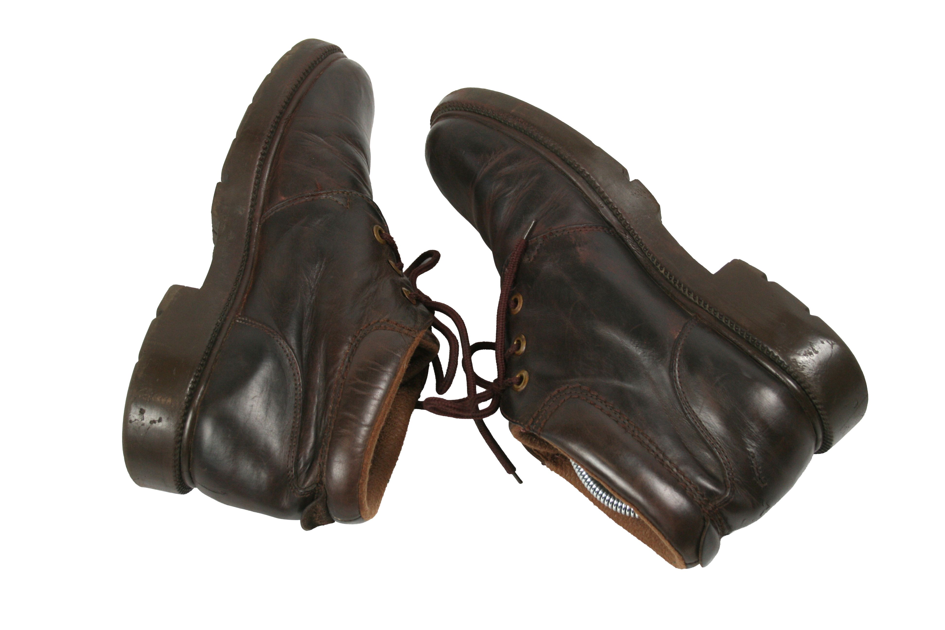 Diesel 00S Grunge Biker Leather Boots Vintage Size US 8 / EU 41 - 8 Thumbnail