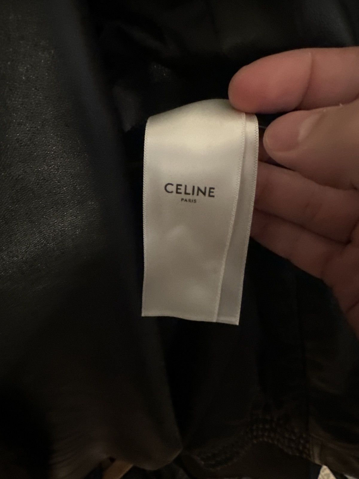 Celine CELINE FW21 Raglan Lamb Leather Jacket with Zip Details Size US M / EU 48-50 / 2 - 12 Thumbnail