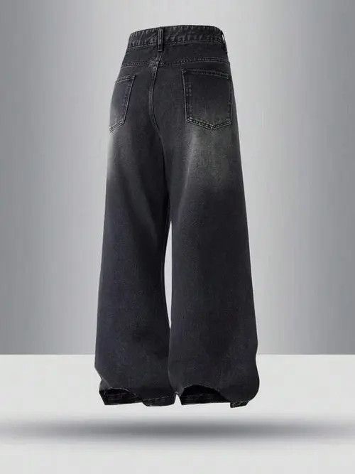 Jean Kurumi x Kyono Vintage Straight Leg Distressed Denim Jeans Size US 32 / EU 48 - 1 Thumbnail