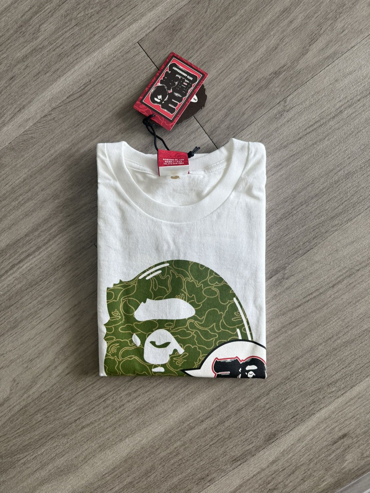 Bape Bape 30th Anniversary Ape Head Tee Size US L / EU 52-54 / 3 - 3 Thumbnail