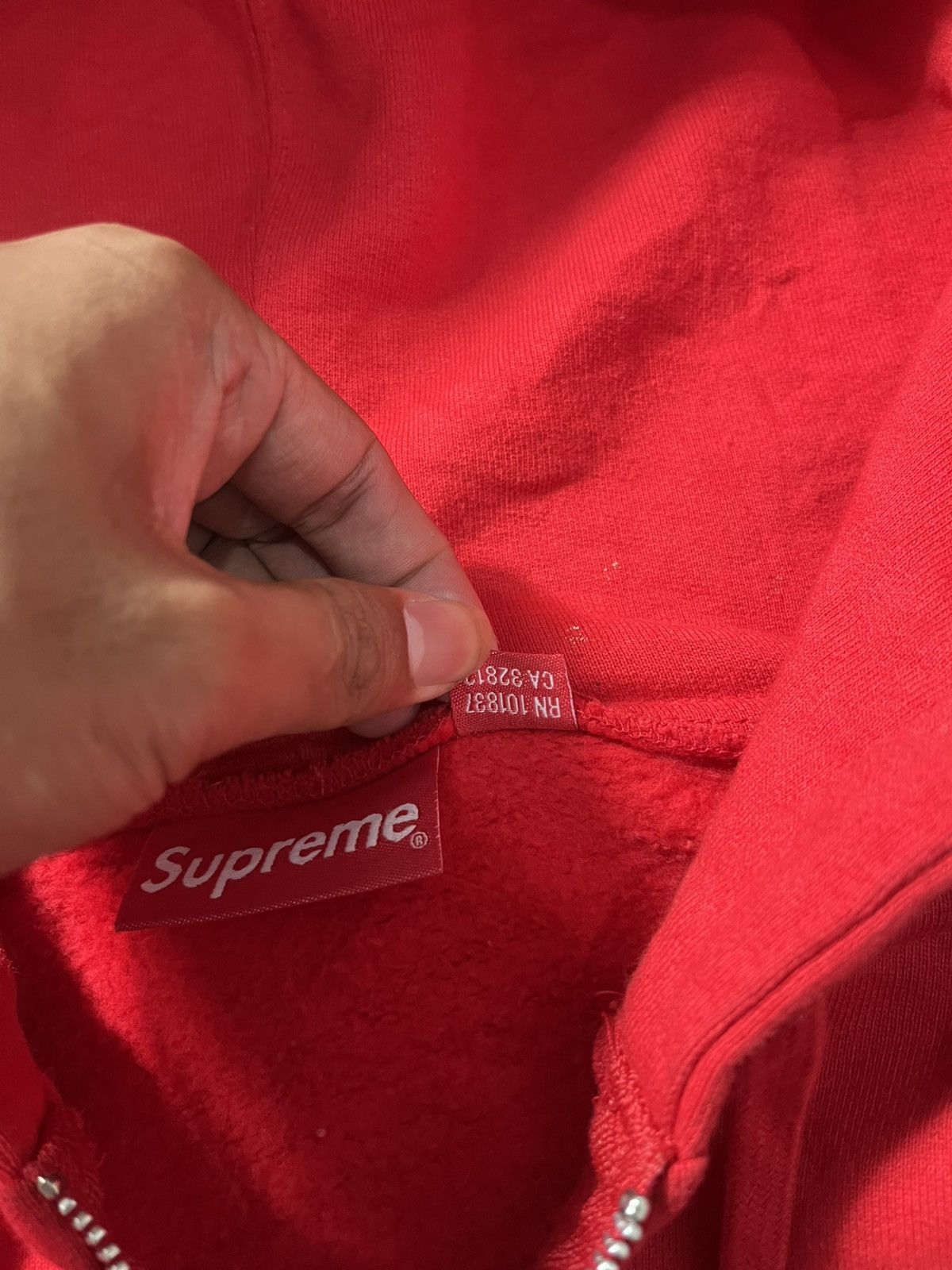Supreme Supreme Text Rib Hoodie Size US L / EU 52-54 / 3 - 11 Thumbnail