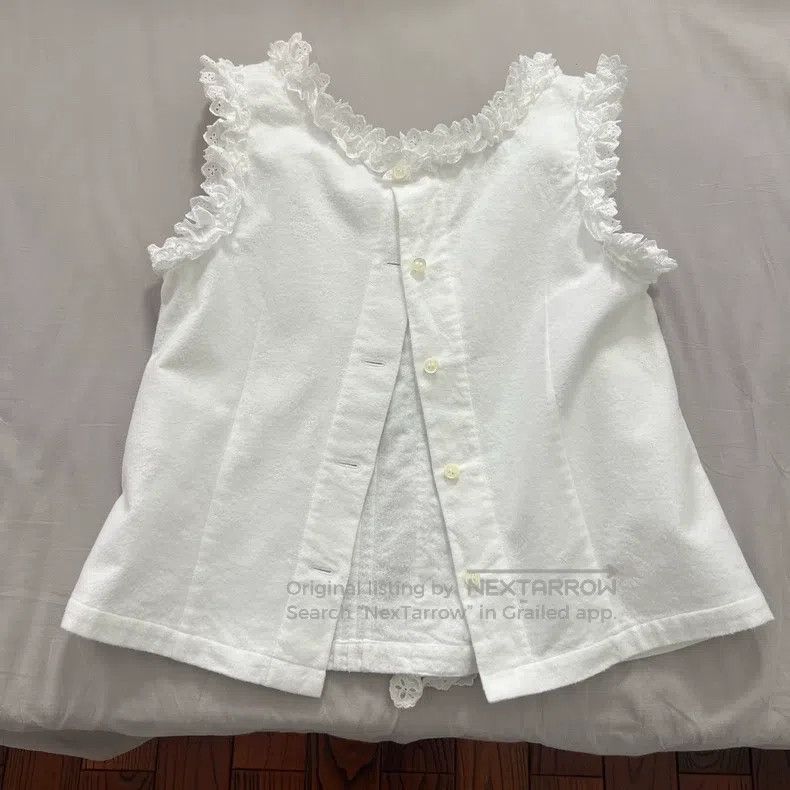 Comme des Garcons Comme Des Garcons Lace Top Size S / US 4 / IT 40 - 2 Thumbnail