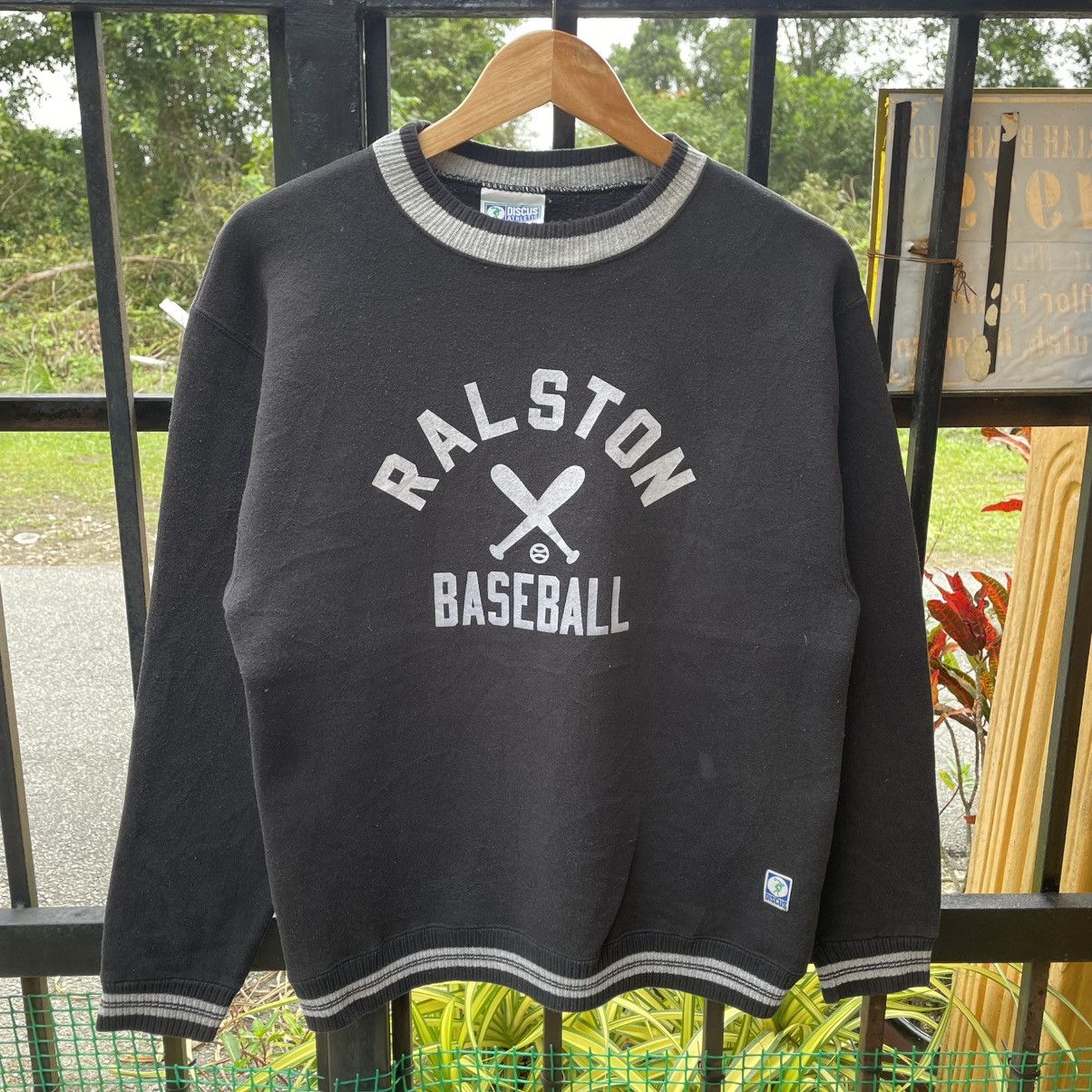 Vintage 🔥Vintage 90s Ralston Baseball Big Logo Jumper Sweatshirts Size US S / EU 44-46 / 1 - 5 Thumbnail