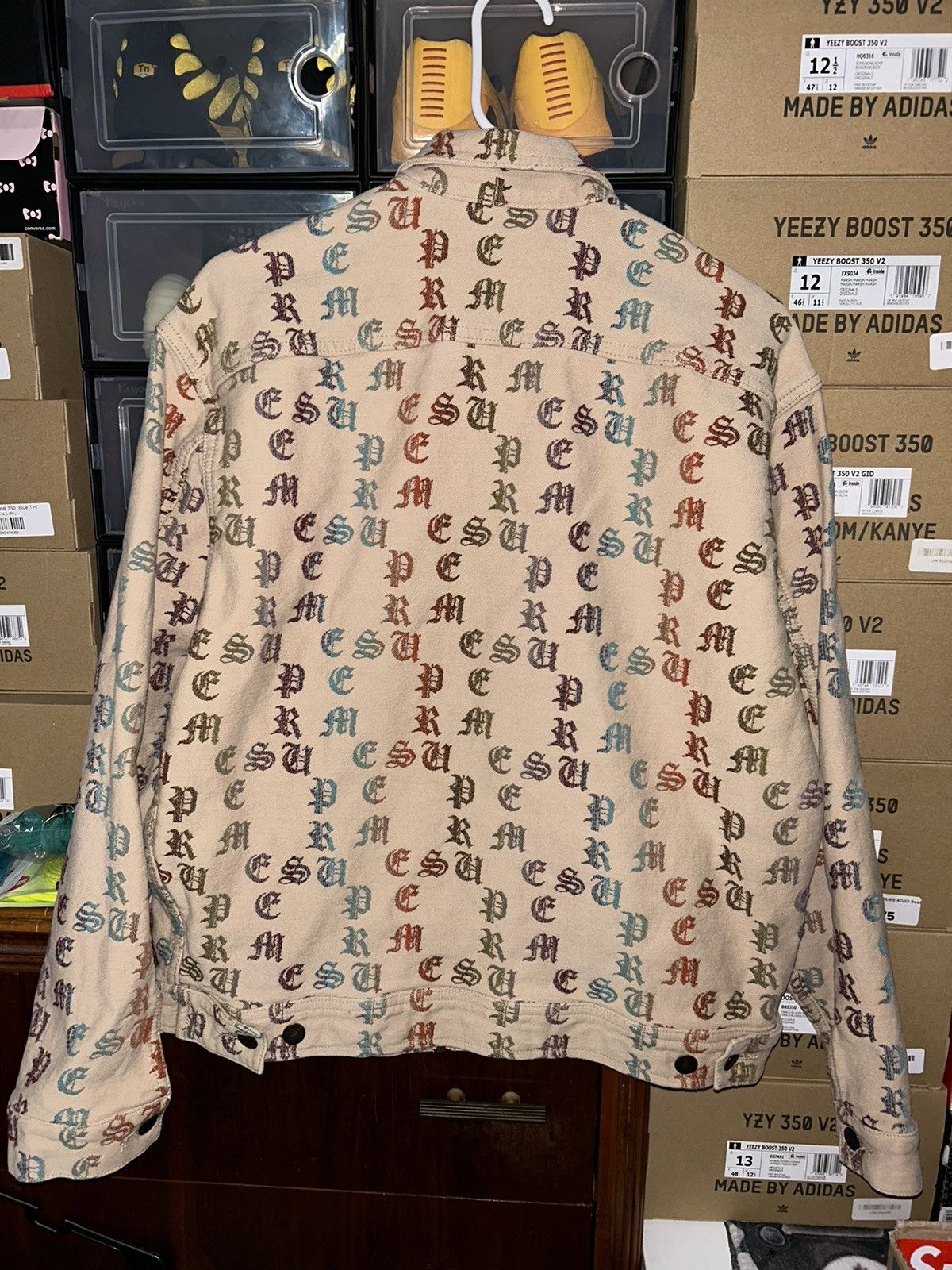 Supreme Supreme Gradient Jacquard Denim Work Jacket SS22 Medium VNDS Size US M / EU 48-50 / 2 - 5 Thumbnail