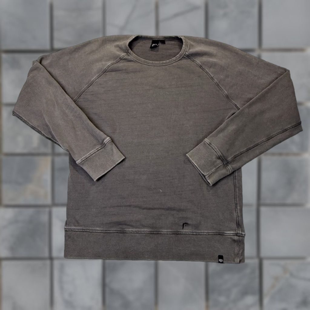 Deus Ex Machina Deus Ex Machina Sweatshirt Mens Large Gray Crewneck Pullover Distressed Faded L Size US L / EU 52-54 / 3 - 1 Thumbnail