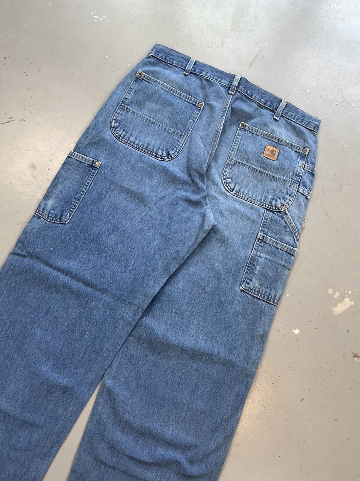 Carhartt × Vintage Vintage Carhartt b273 DST double knee denim Size US 34 / EU 50 - 12 Thumbnail