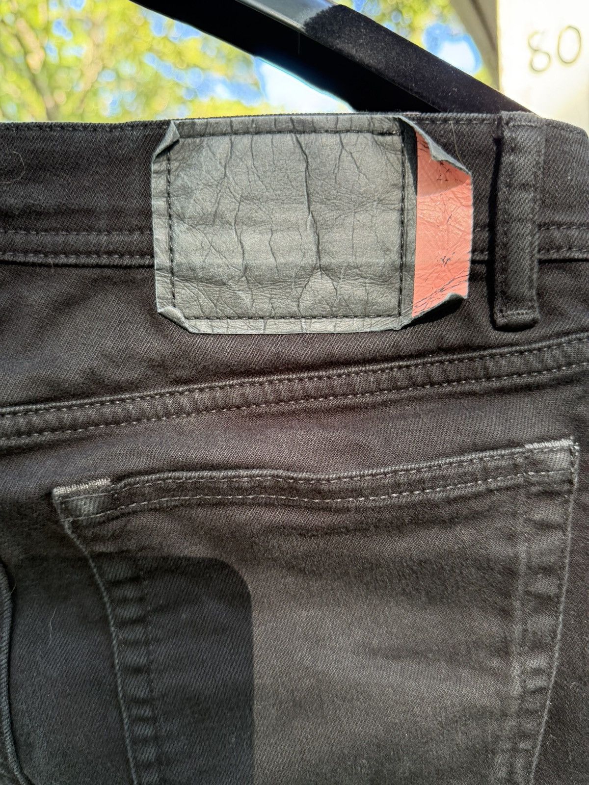 Acne Studios Blå Lonst North Stay Blk Black Patch Denim Jeans Size US 30 / EU 46 - 3 Thumbnail