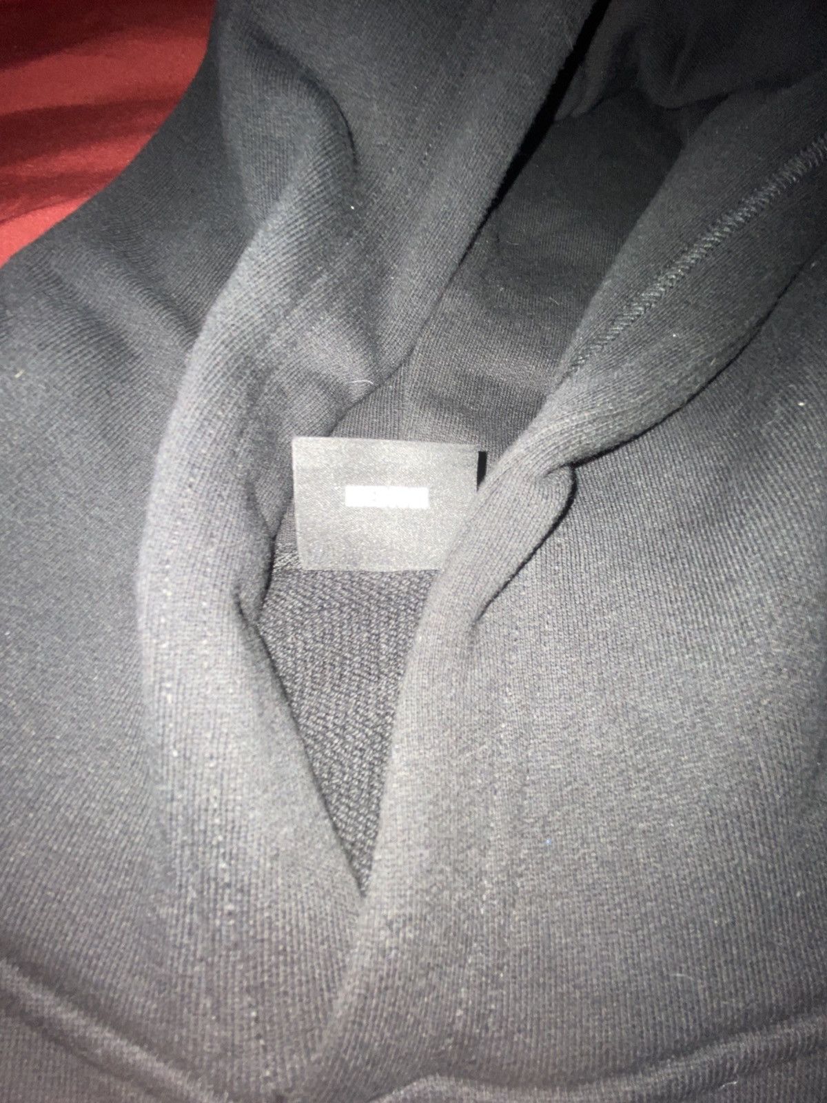 Revenge Black French Terry Silver Embroidered Revenge Hoodie Size US M / EU 48-50 / 2 - 2 Thumbnail