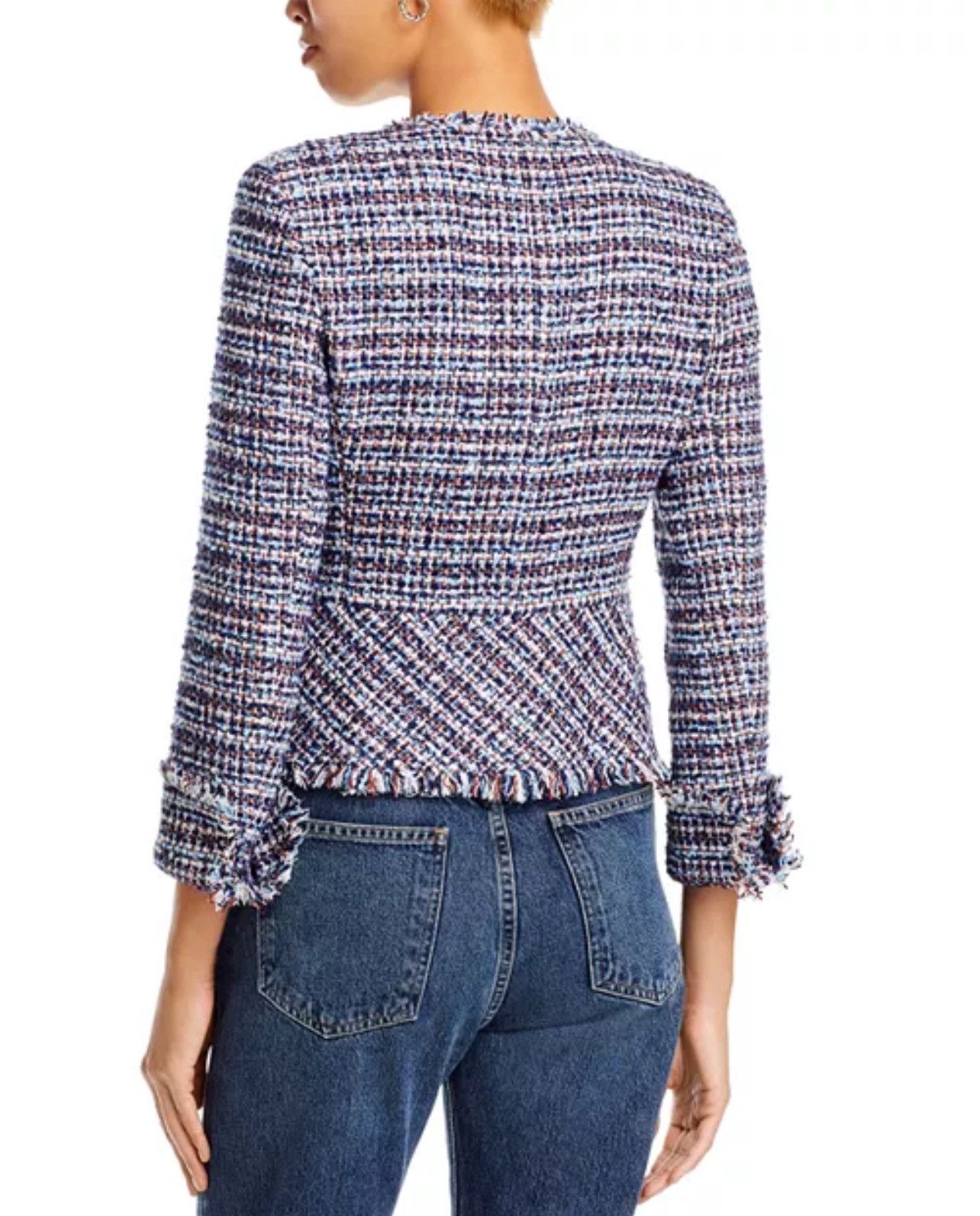 Derek Lam 10 Crosby Derek Lam 10 Crosby Elizabeth Tweed Peplum Jacket size 00 Size XXS / US 00 / IT 34 - 6 Thumbnail