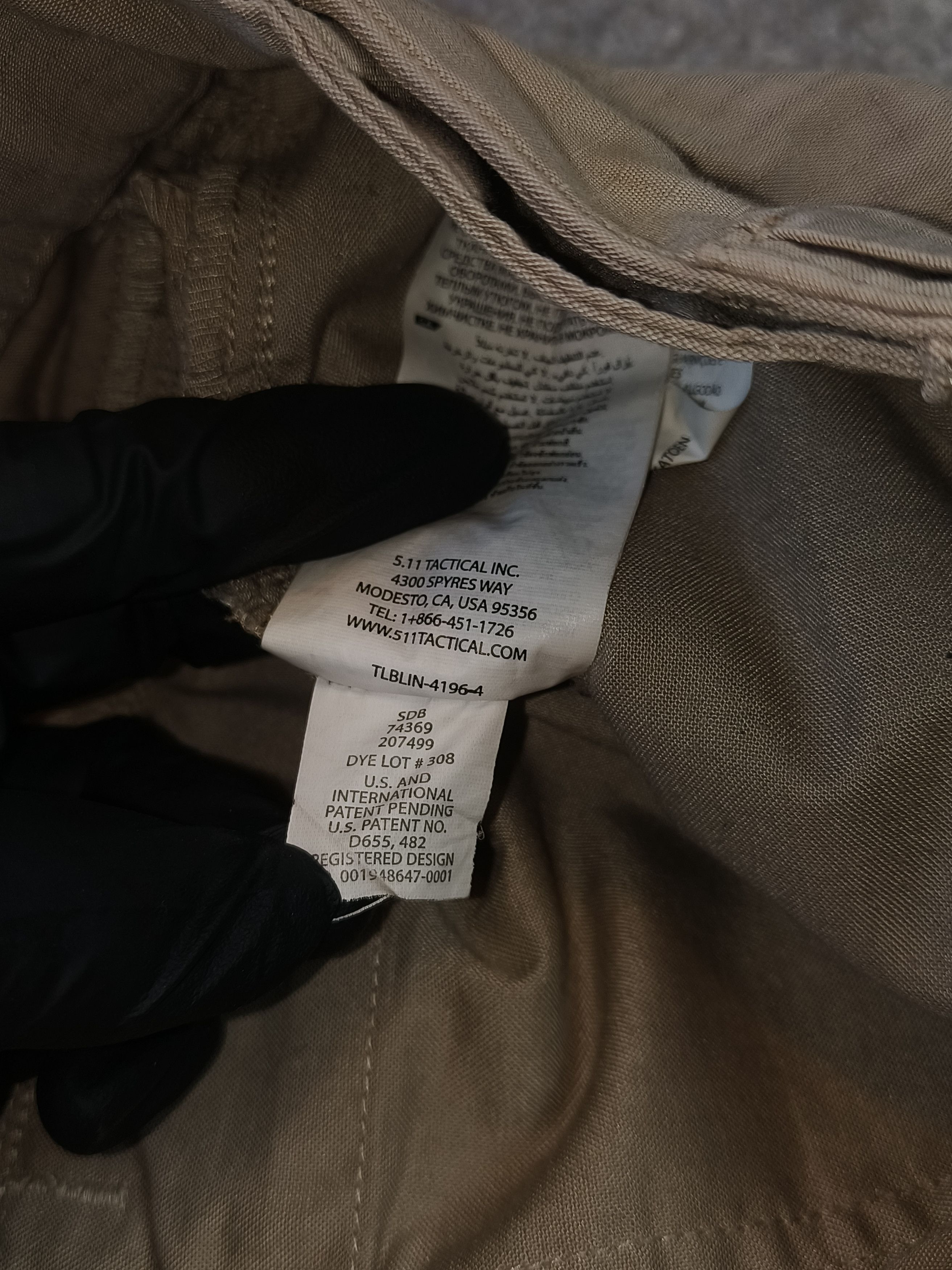 5.11 5.11 Men's Sweden Stryke Pants w/Flex-Tac Mechanical Stretch Size US 32 / EU 48 - 3 Thumbnail