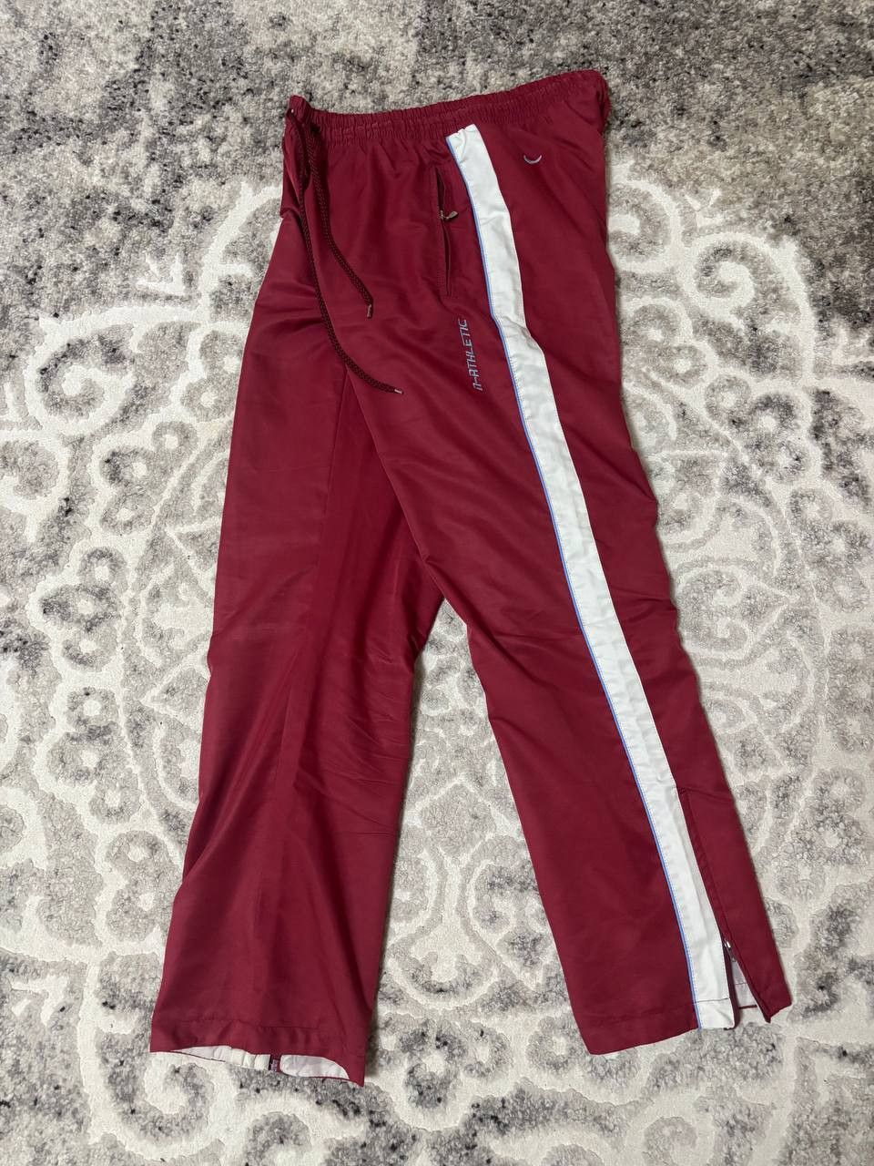 Nike VINTAGE CLASSIC NIKE R-ATHLETIC TRACK PANTS 90s Y2K Size US 30 / EU 46 - 11 Thumbnail
