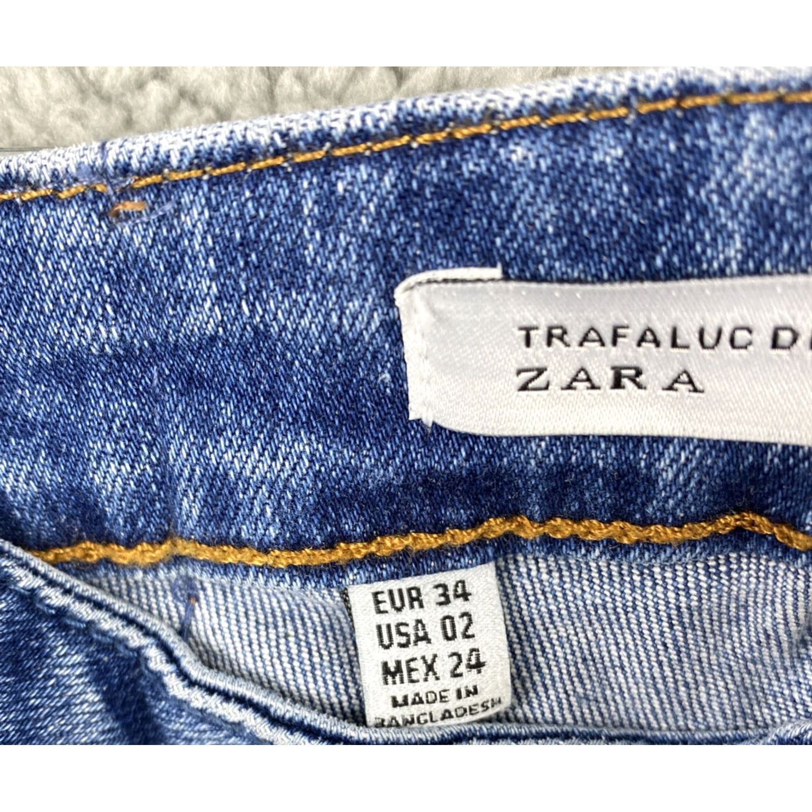 Zara Zara Jeans Skinny Ankle Women's Size 2 Mid Rise Stretch Denim Dark Wash 31-24 Size 26" / US 2 / IT 38 - 5 Thumbnail