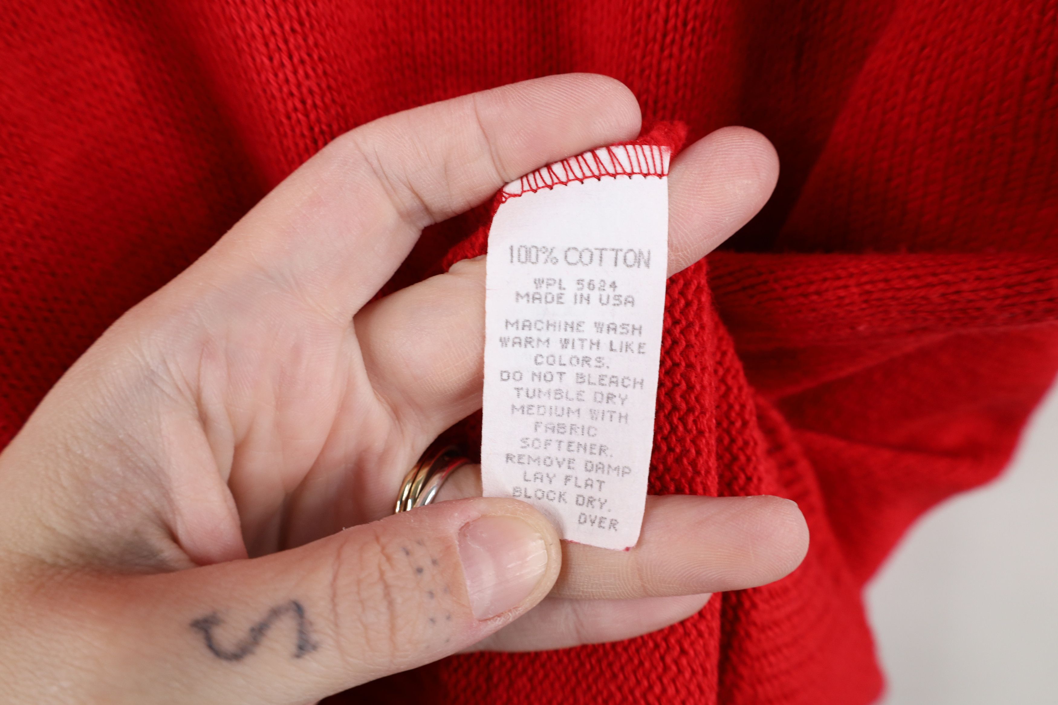 Vintage Vintage 90s Streetwear Cotton Knit V-Neck Sweater Vest USA Size US XL / EU 56 / 4 - 8 Thumbnail
