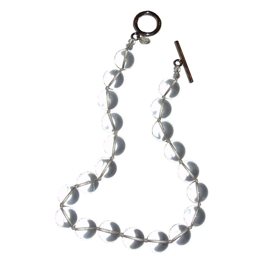 Designer Pools of Light Rock Crystal Quartz Princess Bead Necklace Size ONE SIZE - 3 Thumbnail