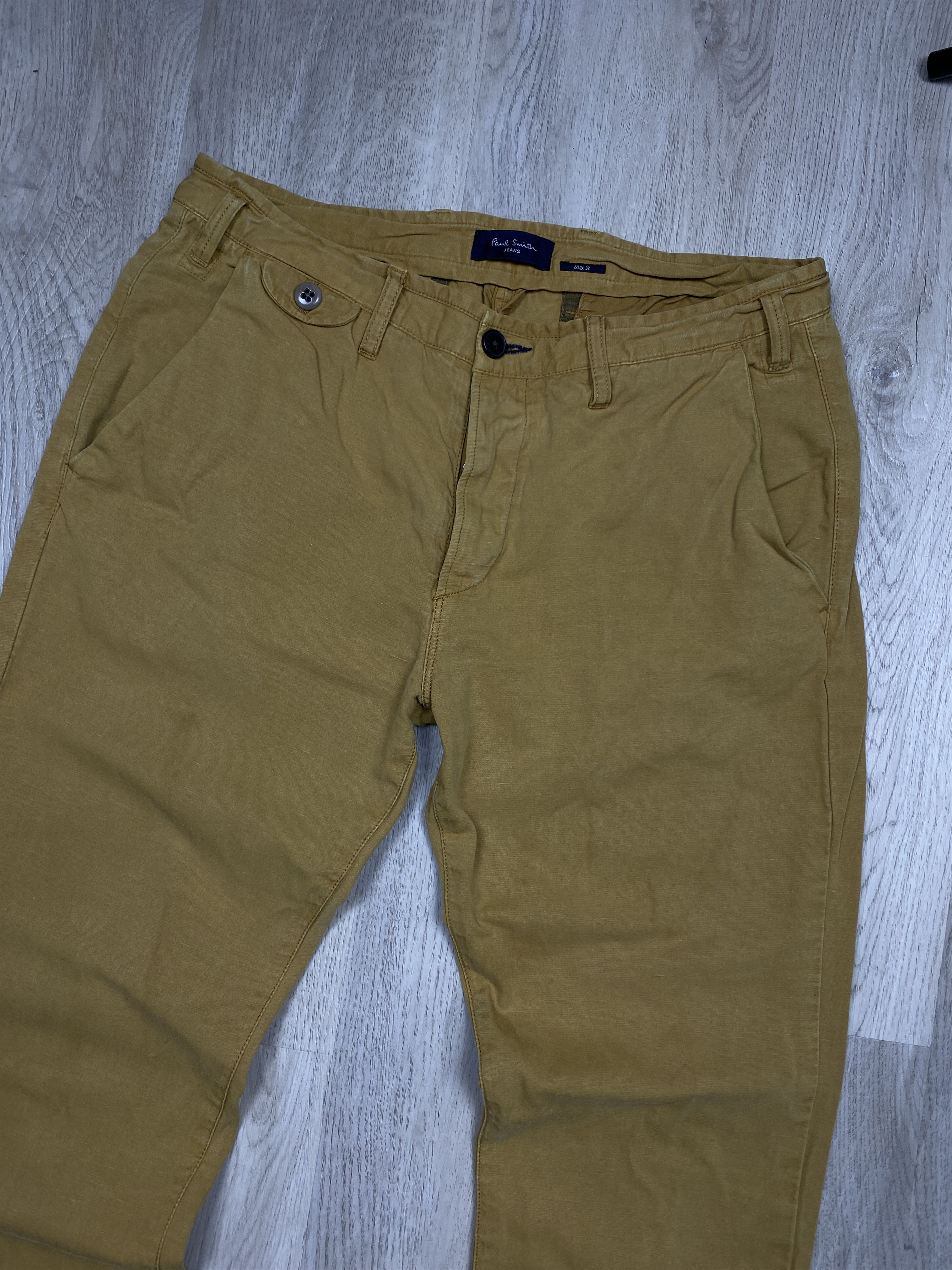 Paul Smith × Vintage Paul Smith Vintage Mens Chino Pants Size US 32 / EU 48 - 6 Thumbnail