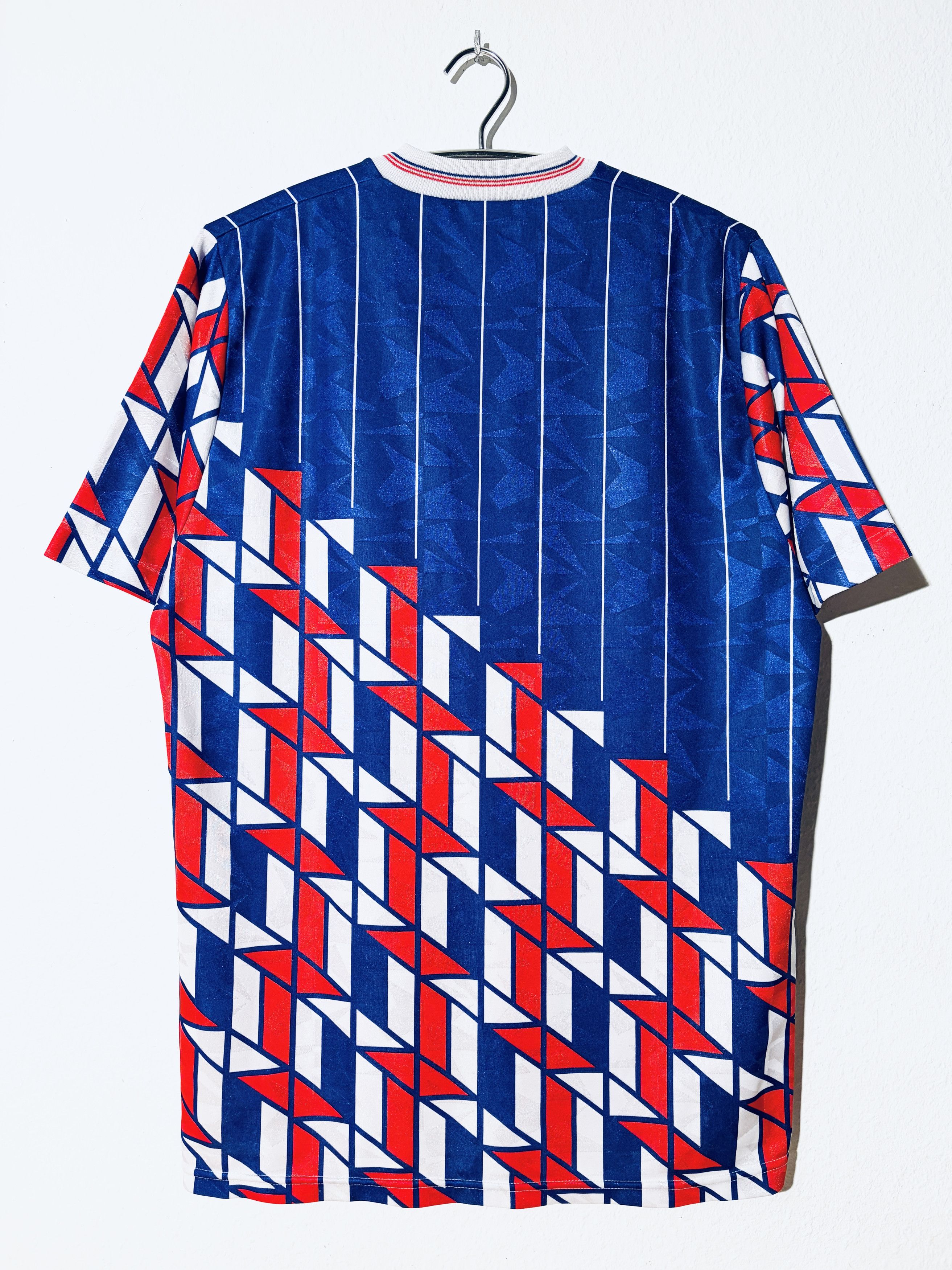 Umbro Ajax Away Umbro Template Football Shirt 1989 - 1990 Size US L / EU 52-54 / 3 - 2 Thumbnail