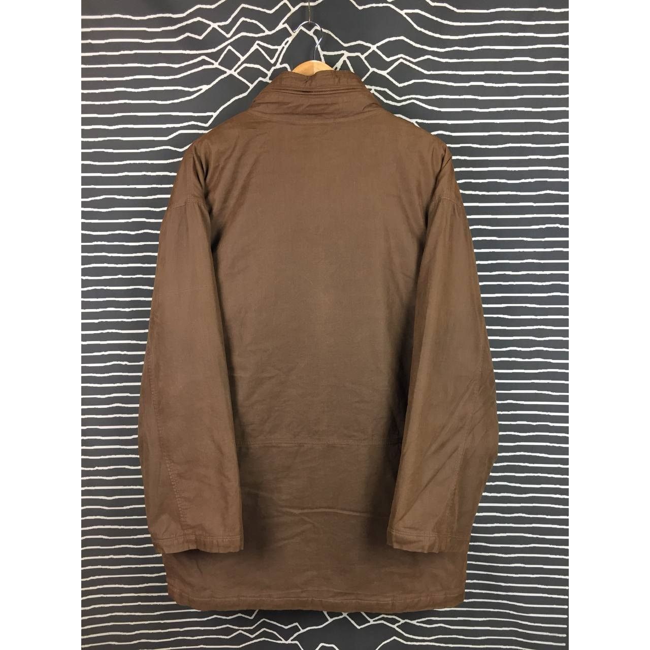 Adolfo Dominguez × Vintage Adolfo Dominguez Brown Utility Field Coat Size 48 Size US M / EU 48-50 / 2 - 7 Thumbnail