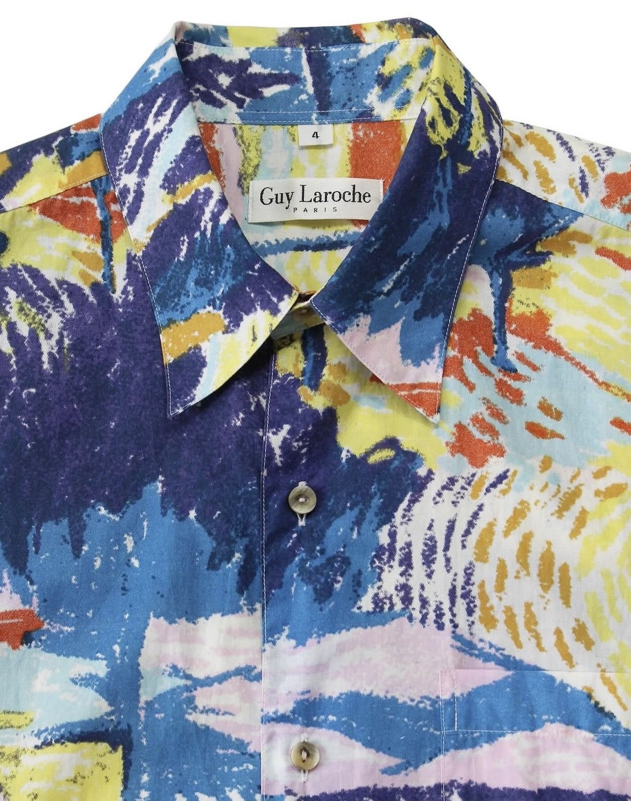 Guy Laroche × Hysteric Glamour × Vintage GUY LAROCHE PARIS VINCENT VAN GOGH ART SHIRT Size US XL / EU 56 / 4 - 2 Thumbnail