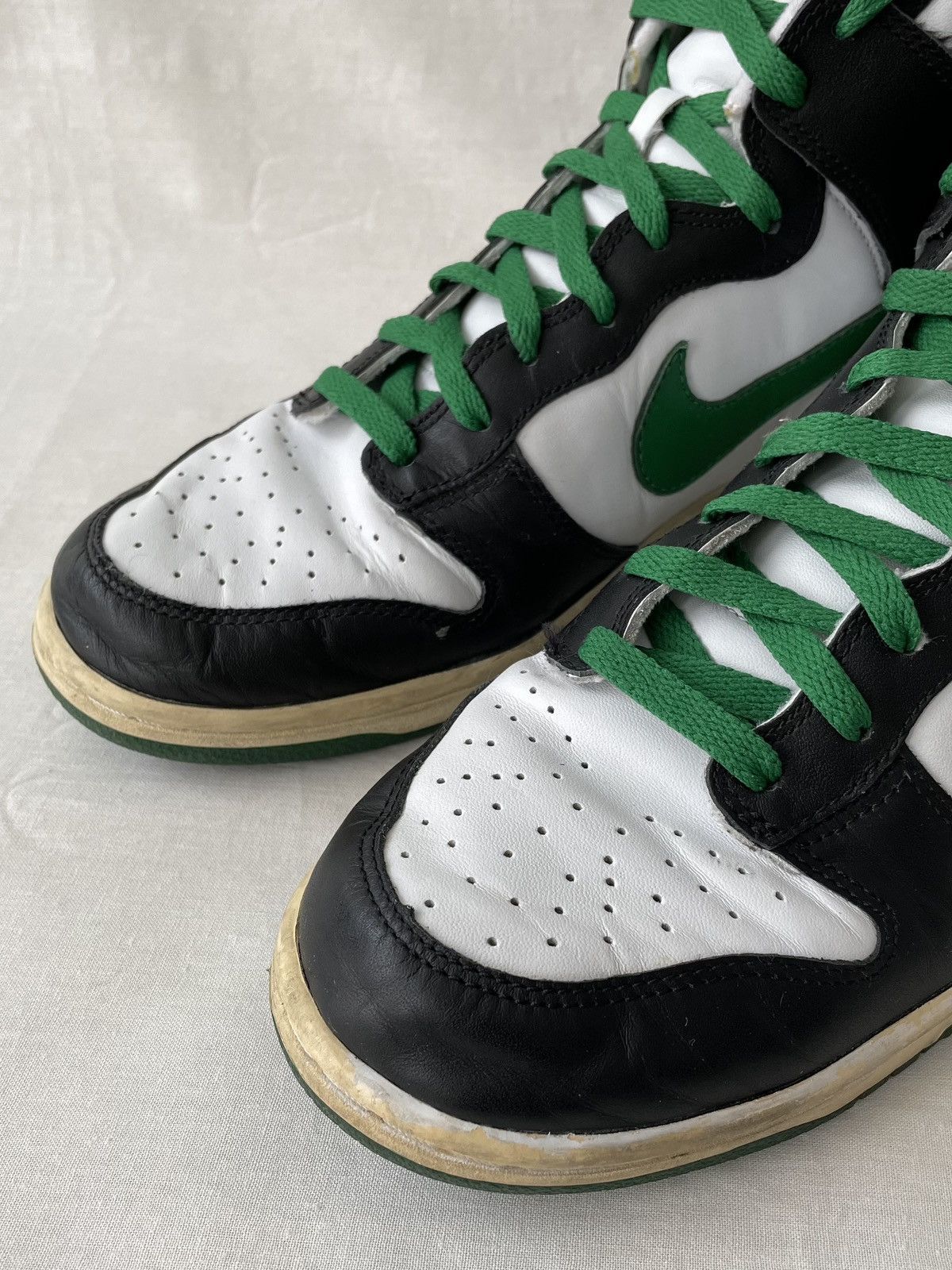 Nike '06 Nike Dunk Hi Pine Green Sneakers 309432-131 Size US 11 / EU 44 - 7 Thumbnail