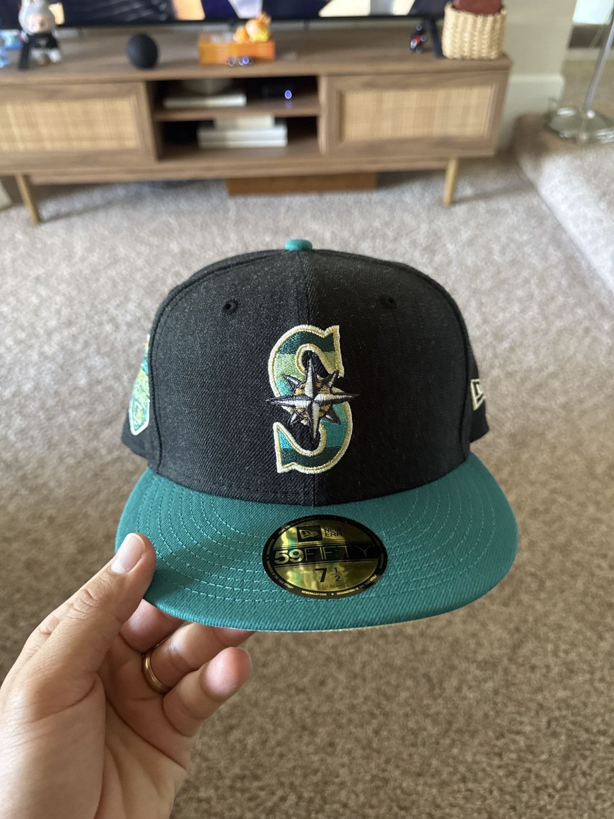 New Era Mariners Fitted New Era Cap Size ONE SIZE - 1 Thumbnail