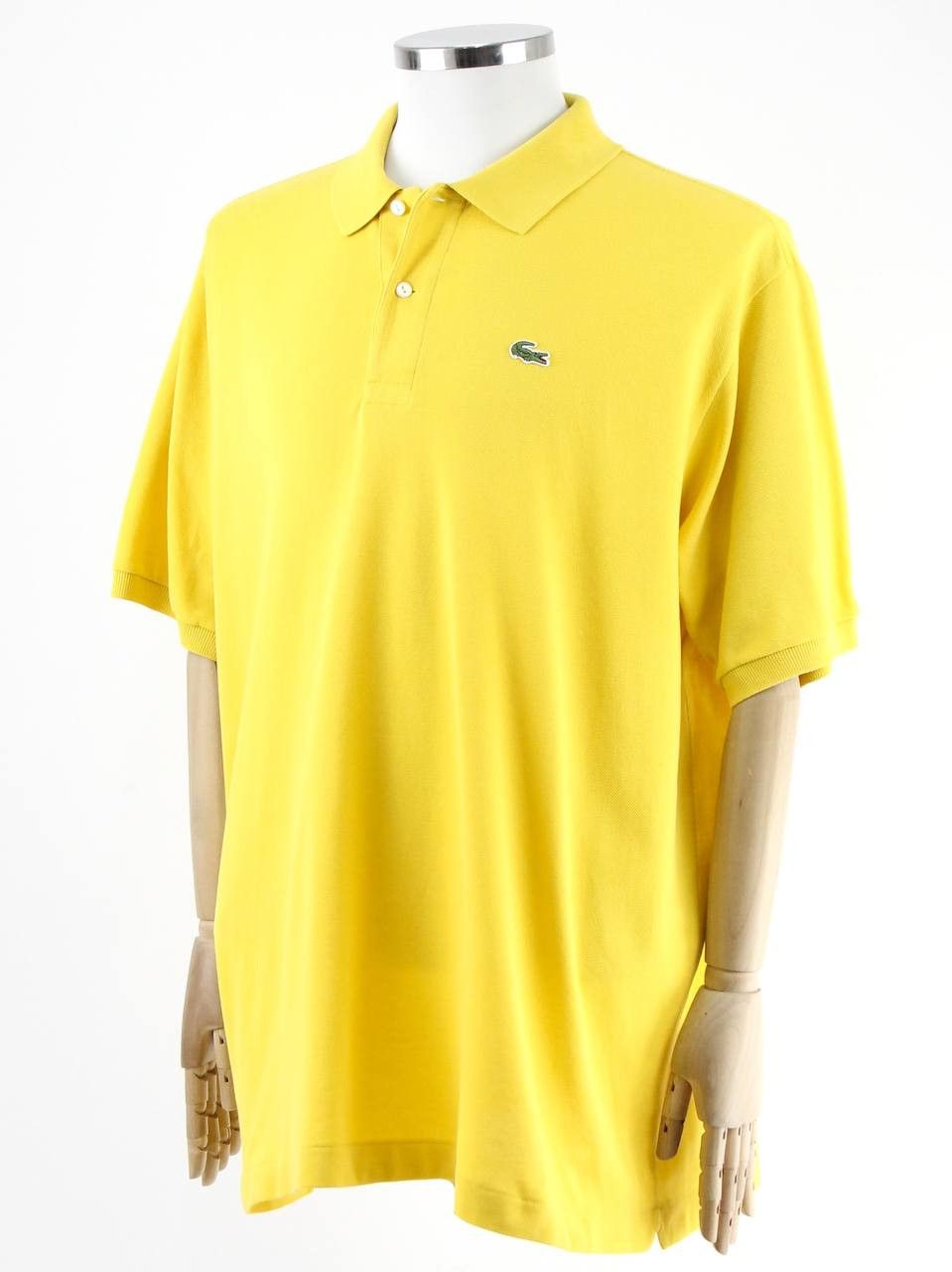 Lacoste LACOSTE Yellow polo shirt with logo Size US XXL / EU 58 / 5 - 2 Thumbnail