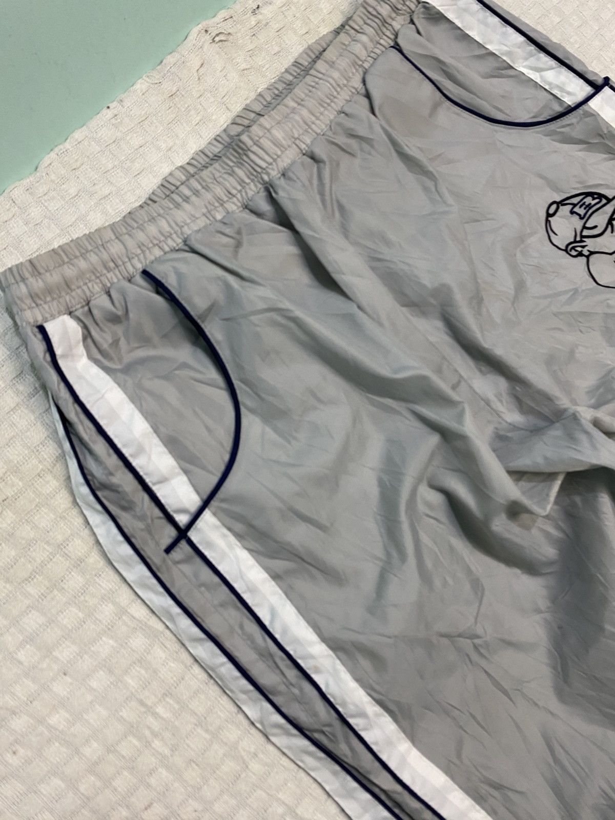 Southpole 💥VINTAGE SOHK SCHOOL OF HARD KNOCKS BAGGY NYLON PANTS Y2K Size US 30 / EU 46 - 4 Thumbnail
