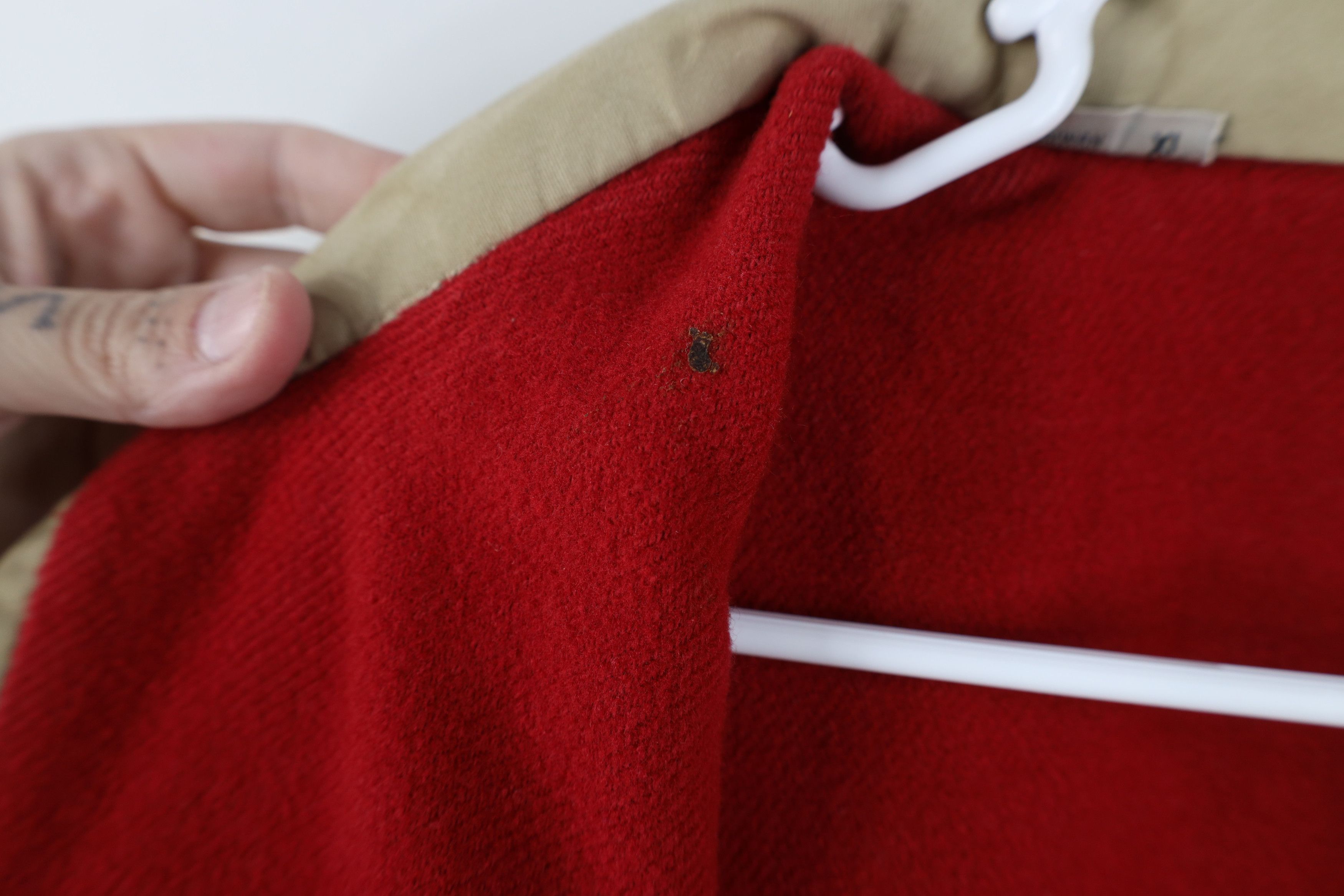 Lacoste Vintage 80s Izod Lacoste Wool Lined Croc Logo Hooded Jacket Size US XL / EU 56 / 4 - 13 Thumbnail