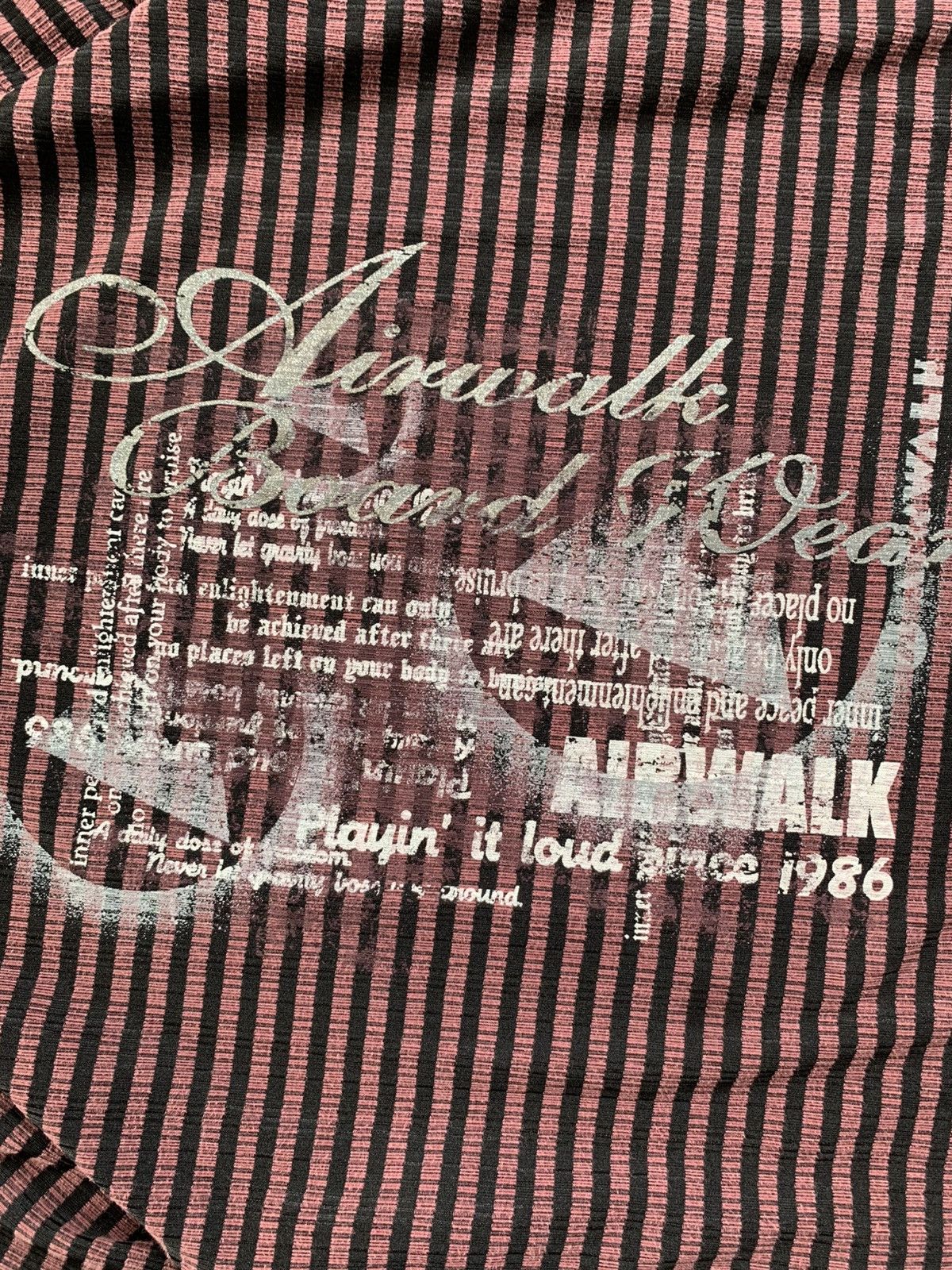 If Six Was Nine Vintage Airwalk Poem Grunge Long Sleeve Shirt Ifsix style Size US M / EU 48-50 / 2 - 8 Thumbnail