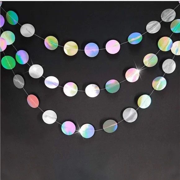 Other Holographic Hanging Party Decorations Cheerland Iridescent Size S / US 4 / IT 40 - 1 Thumbnail
