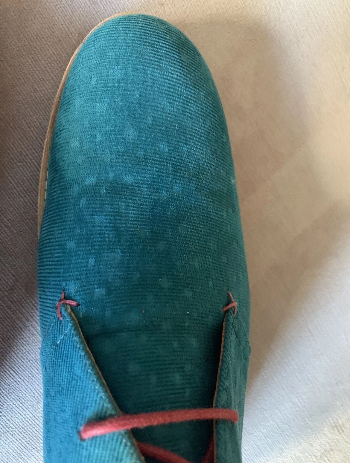 Opening Ceremony VINTAGE Opening Ceremony Kurt Geiger Teal Corduroy Boots 42 Size US 9 / EU 42 - 9 Thumbnail