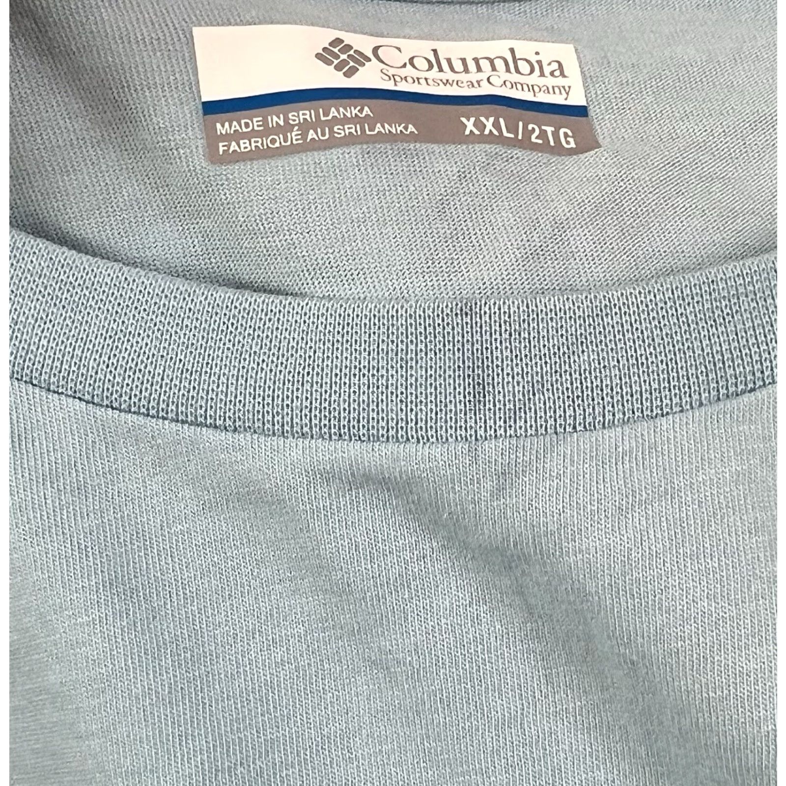 Vintage Columbia Light Blue Longsleeve Button-Up Shirt 2XL Mens Regular Solid Long Sleeve Pullover Blue Mens Size US XXL / EU 58 / 5 - 5 Thumbnail