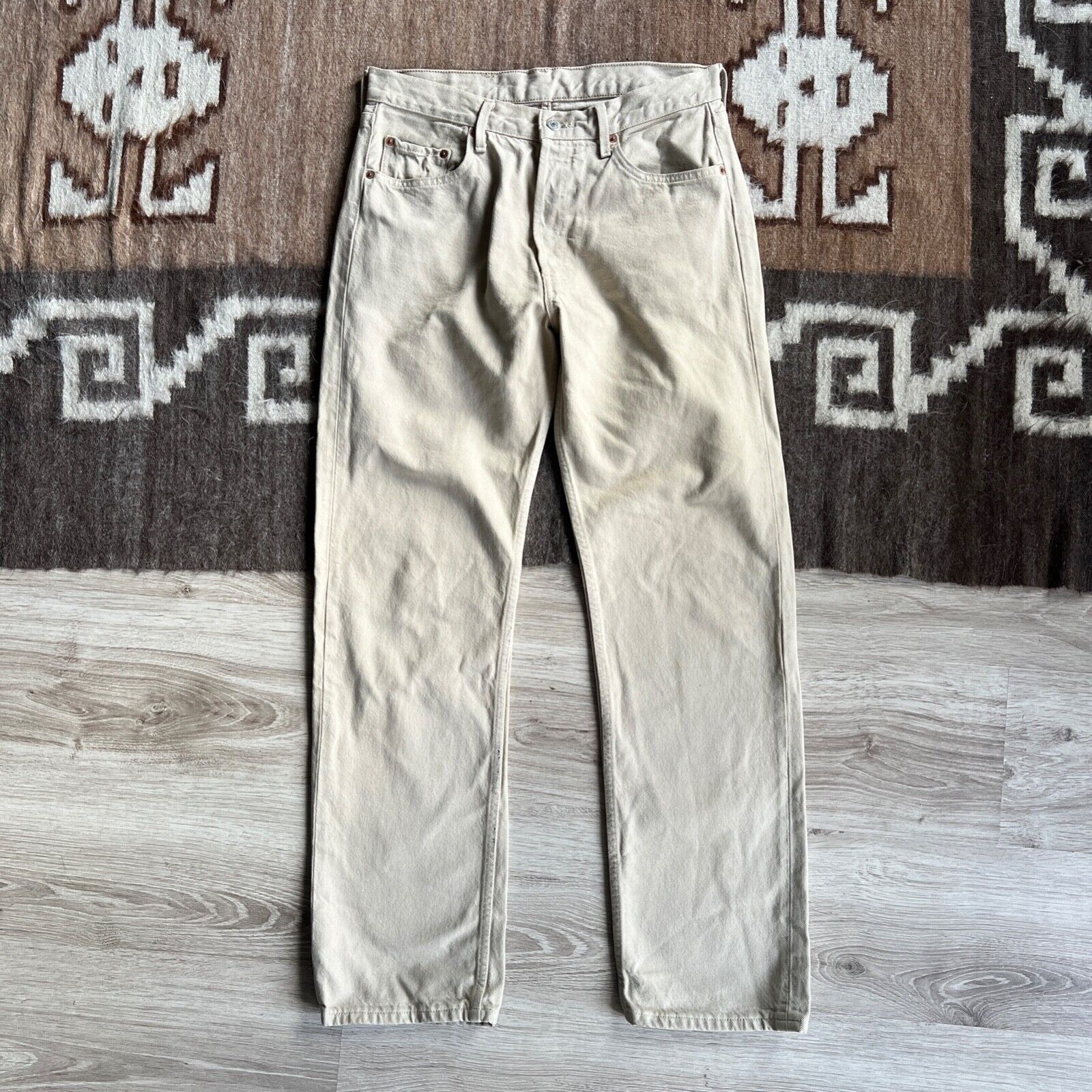 Jean Levi's 501 Vintage Denim Jeans 8892AC Size US 32 / EU 48 - 4 Thumbnail