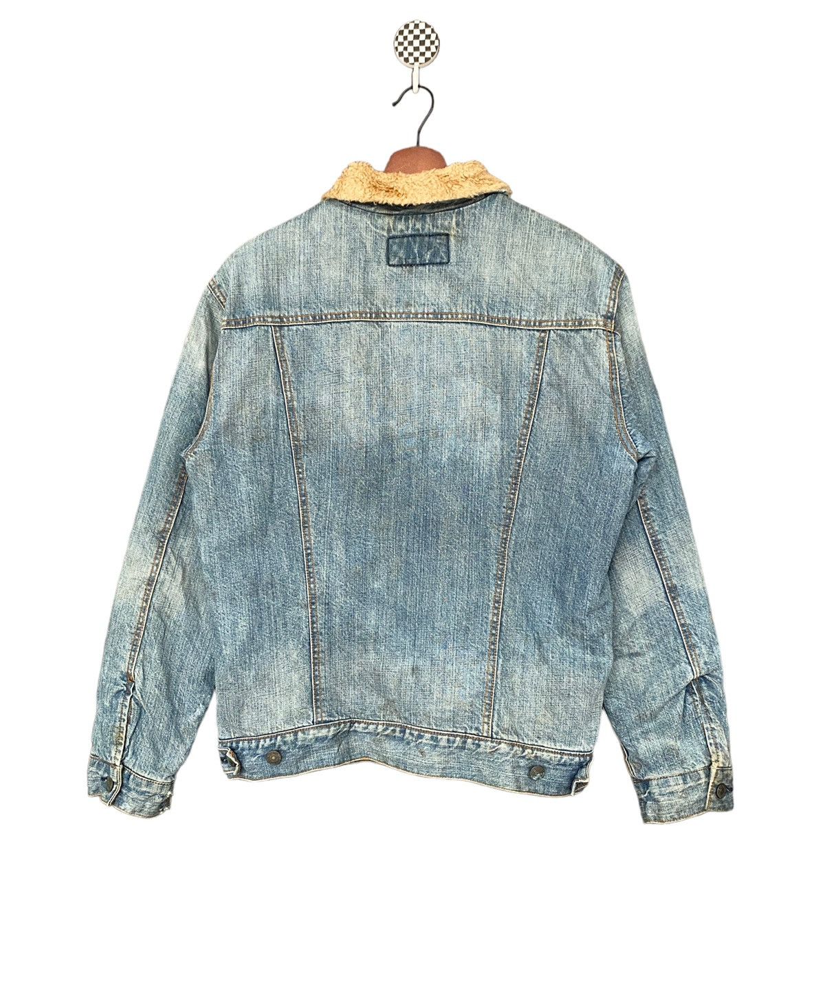 Japanese Brand × Levi's × Vintage Vintage Brand Levis Sherpa Trucker Jacket 1990s Size US M / EU 48-50 / 2 - 2 Thumbnail