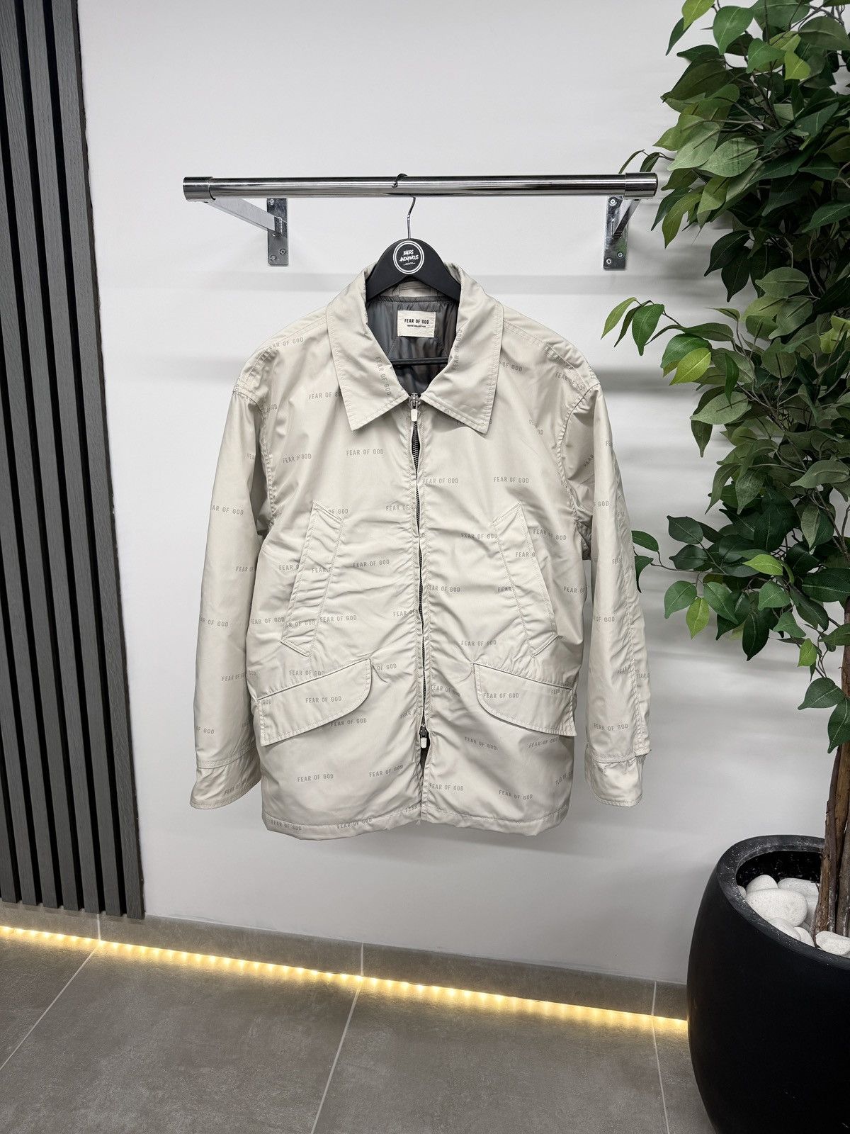 Fear of God Fear Of God Baggy Track Jacket & Track Pants Beige RRP £2005 Size US S / EU 44-46 / 1 - 3 Thumbnail