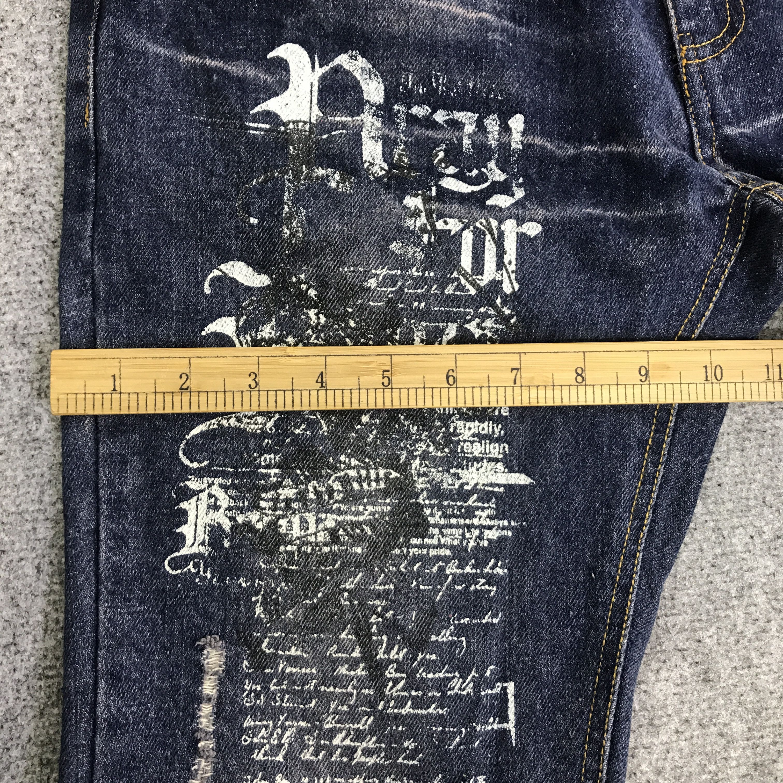 In The Attic IN THE ATTIC JAPAN PUNK DENIM PANTS K118B14 Size US 30 / EU 46 - 8 Thumbnail