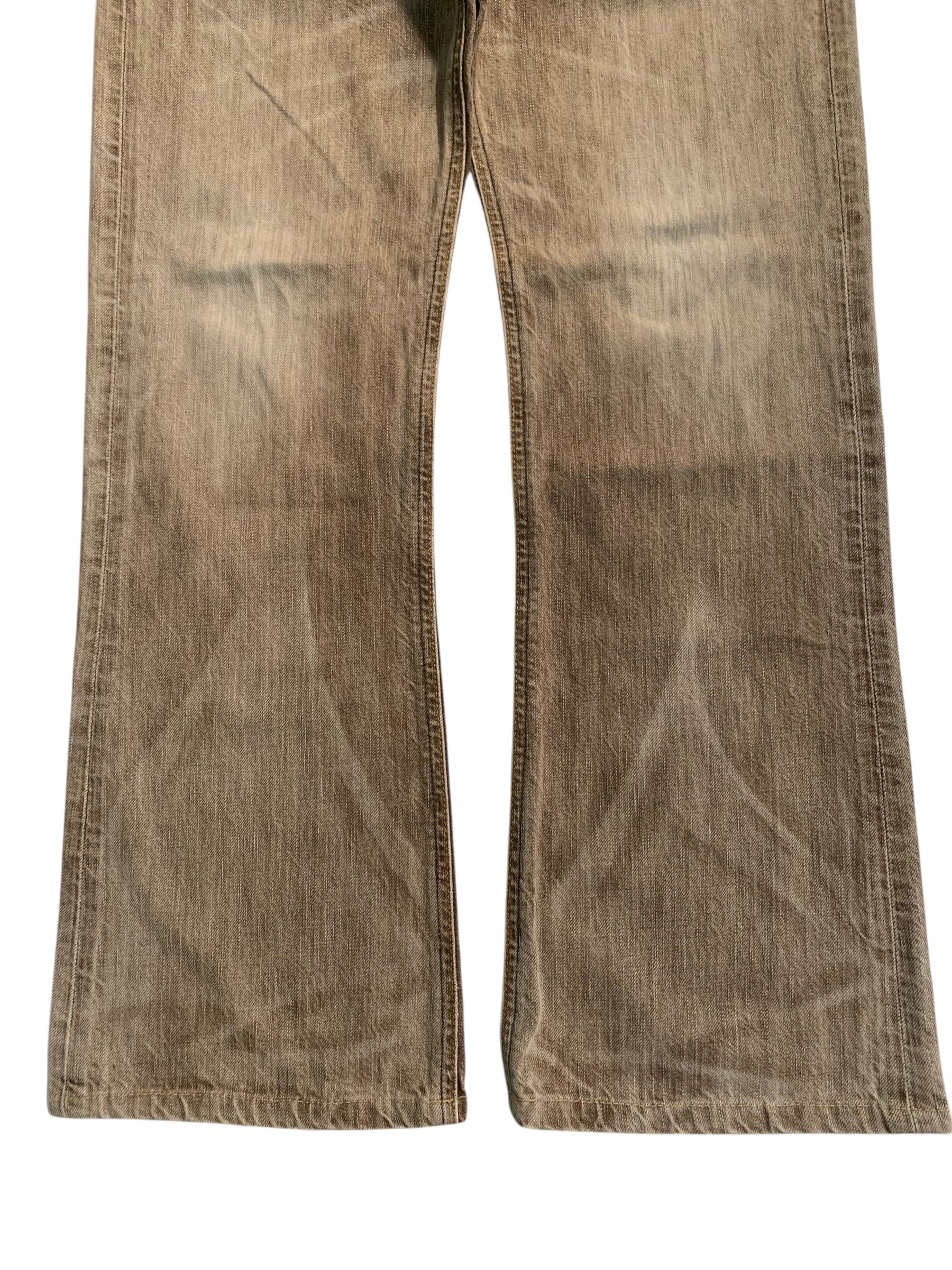 Edwin FLARE EDWIN 503 FADED & RUSTY PUNK DISTRESSED DENIM Size US 31 - 6 Thumbnail