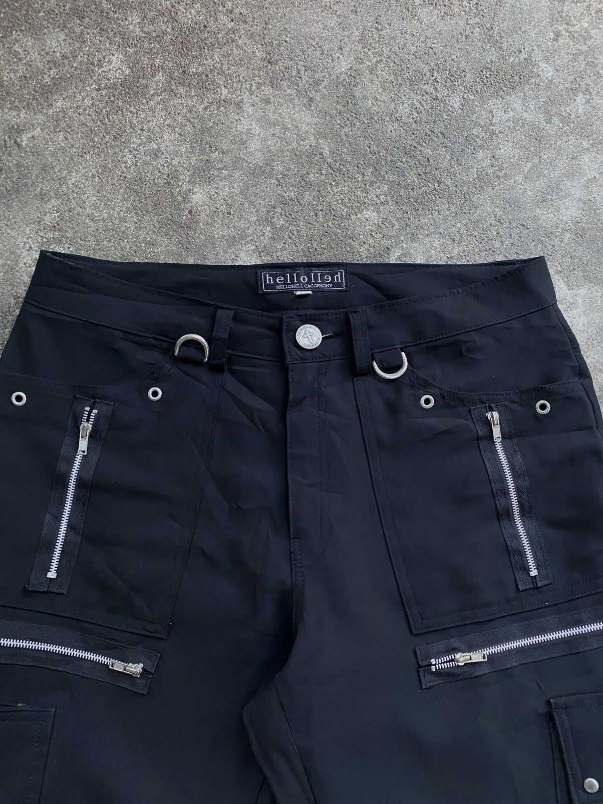 Seditionaries HELLOHELL CACOPHONY BONDAGE PUNK GOTHIC PANTS Size US 29 - 2 Thumbnail