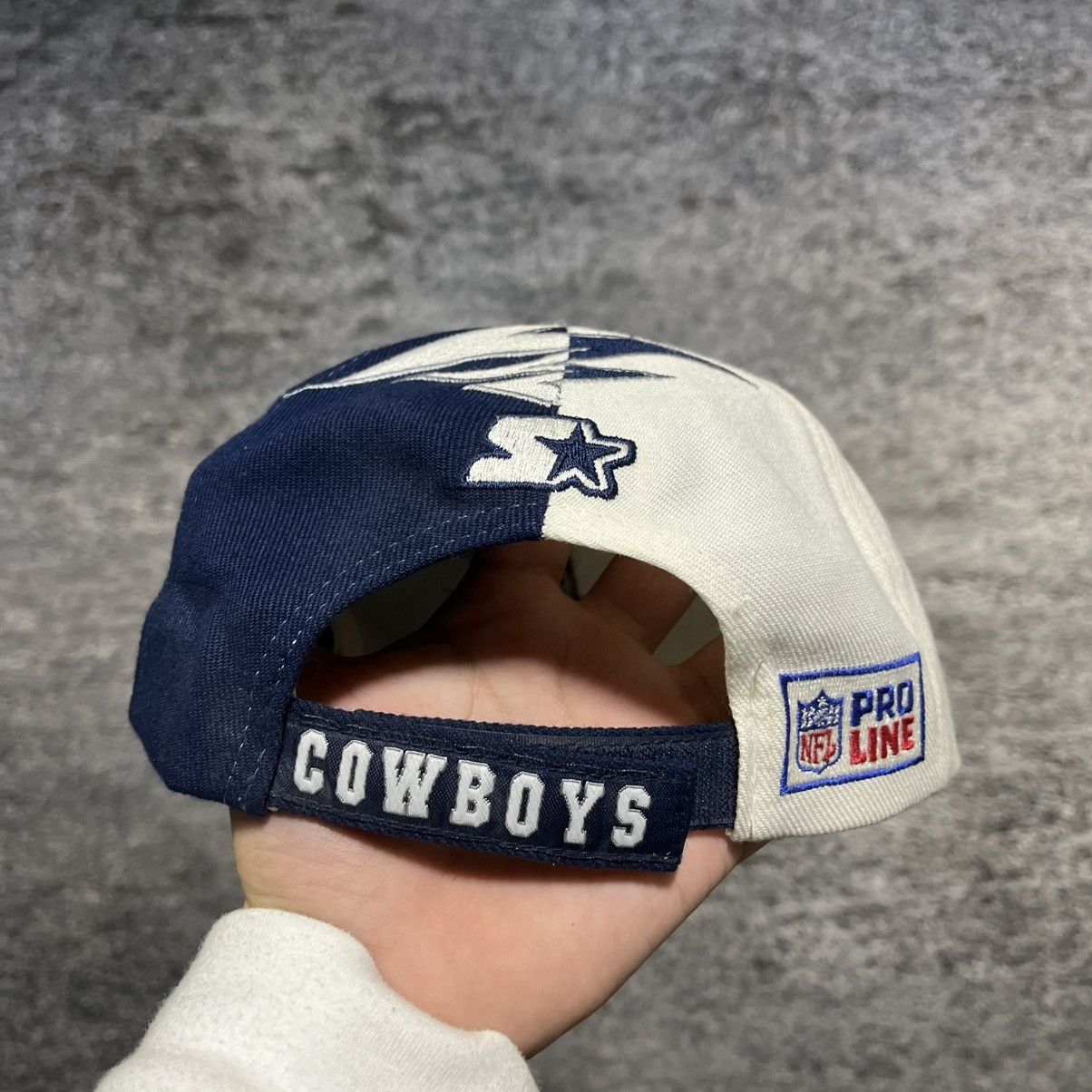 Starter Vintage 90s Dallas Cowboys Starter Shockwave Hat Cap NEW Size ONE SIZE - 4 Thumbnail
