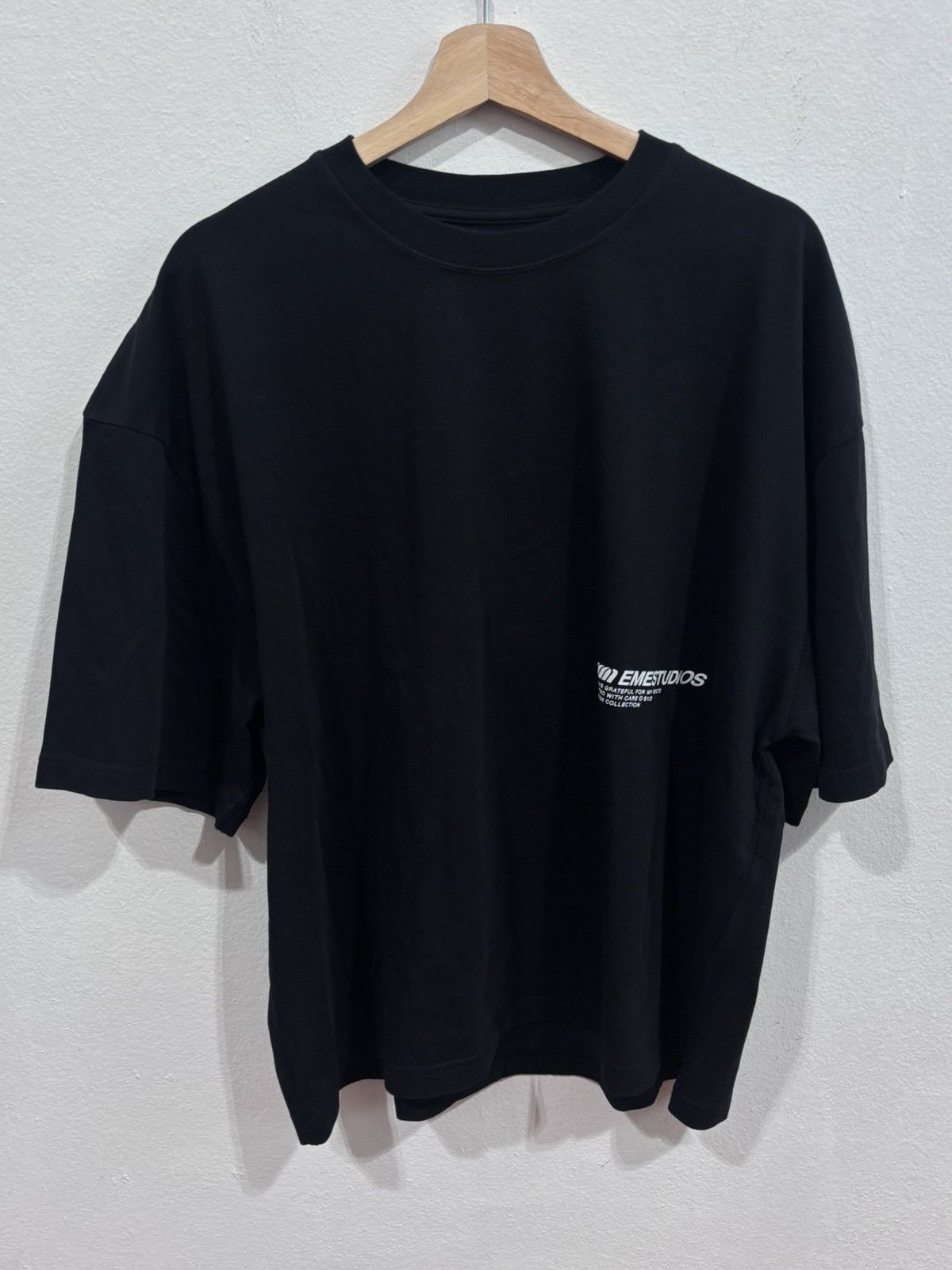 Other EmeStudios Black Oversized Tee Size US L / EU 52-54 / 3 - 1 Thumbnail