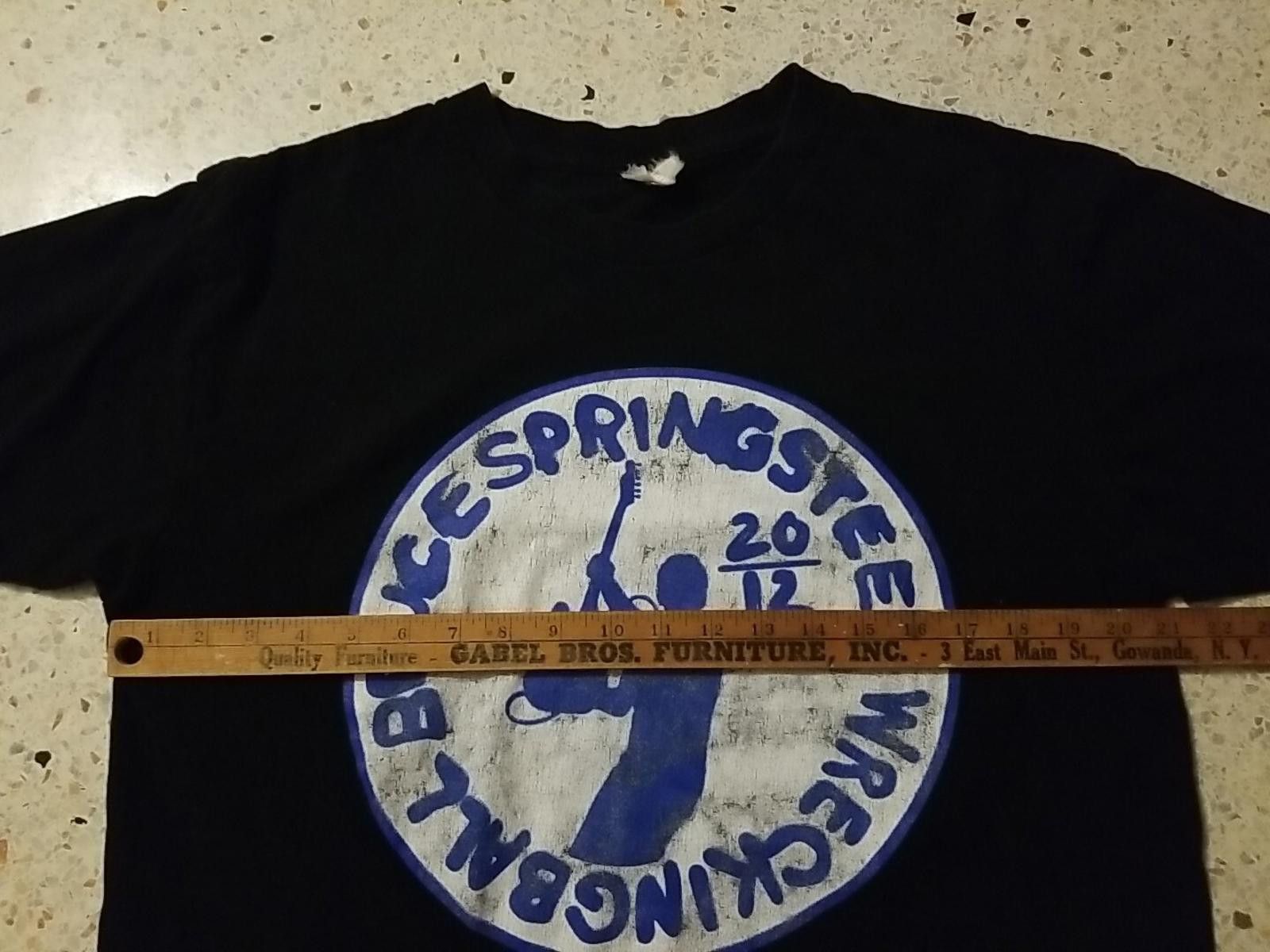 The Unbranded Brand Bruce Springsteen Wrecking Ball Tour 2012 T Shirt M Size US L / EU 52-54 / 3 - 3 Thumbnail